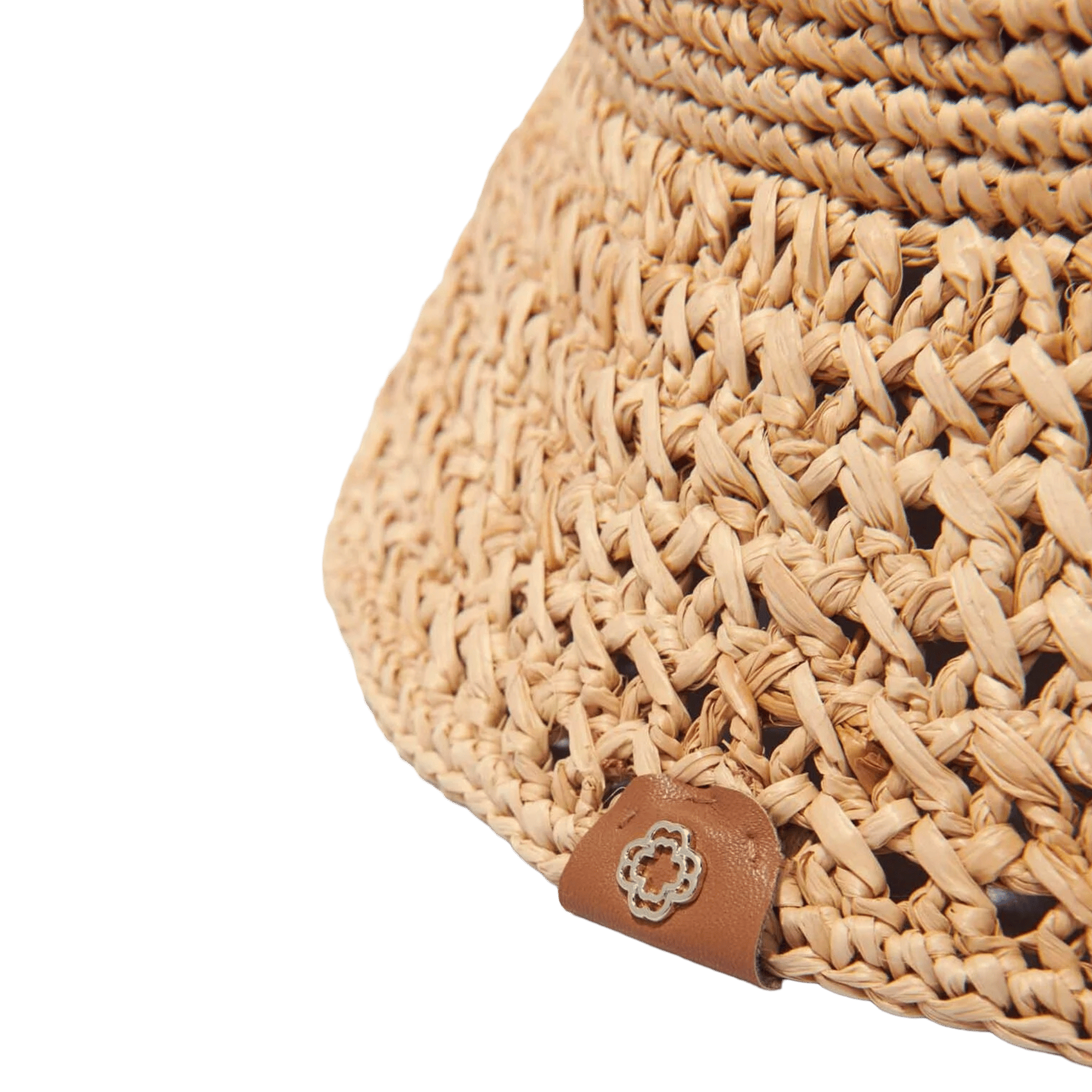 Hoed van raffia MAJE Beige