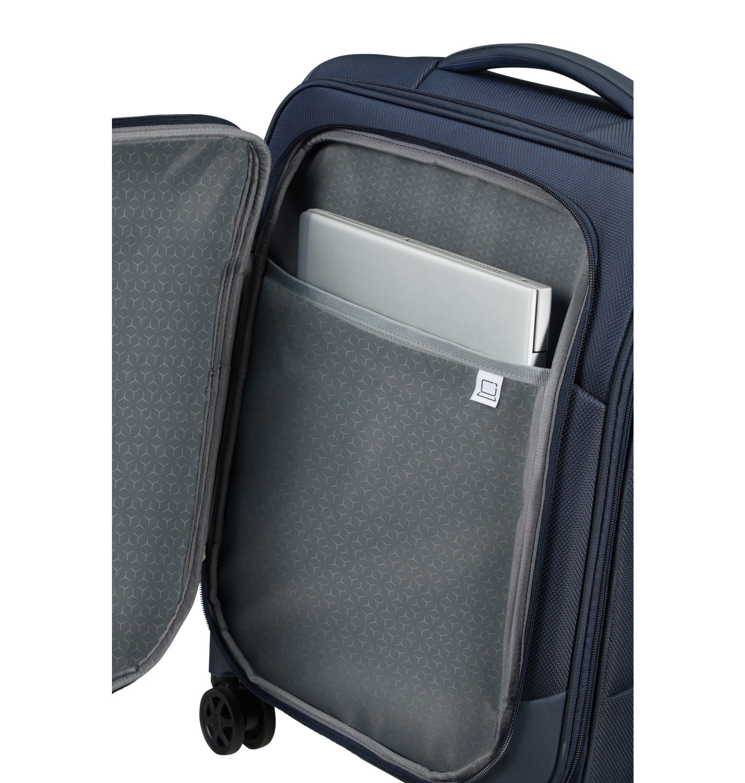Respark valise 4 roues business case taille s SAMSONITE Bleu