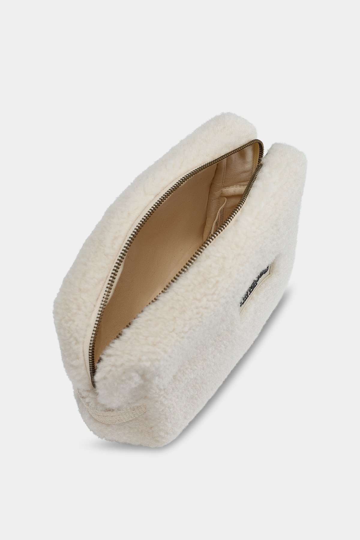 Cotton toiletry bag White