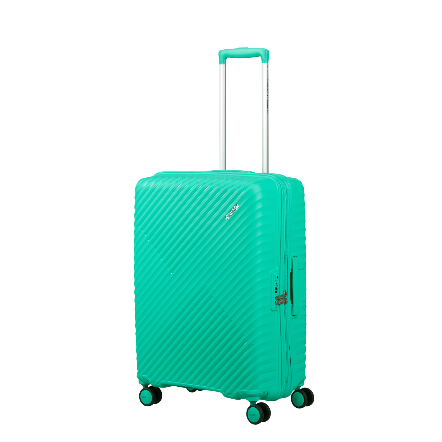 Diablast 4-wheel suitcase size M AMERICAN TOURISTER Blue