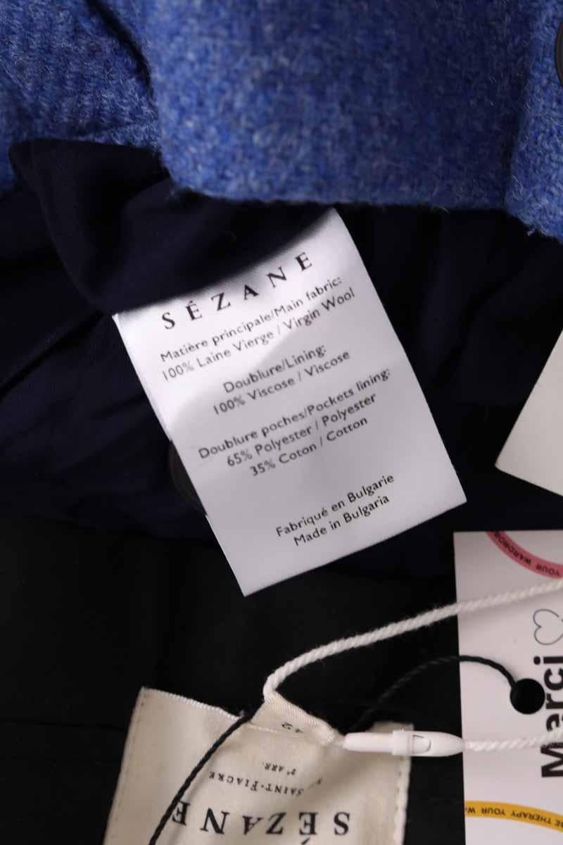 Pantalon large SEZANE - Seconde main Bleu