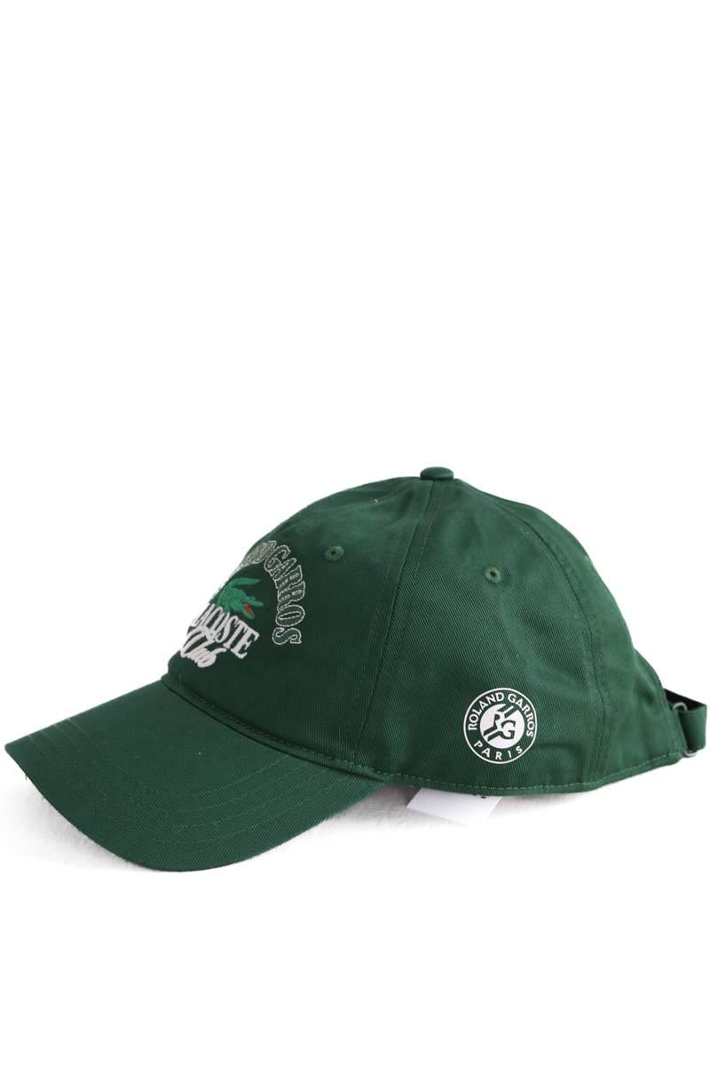 Cap LACOSTE - SECONDE MAIN Green