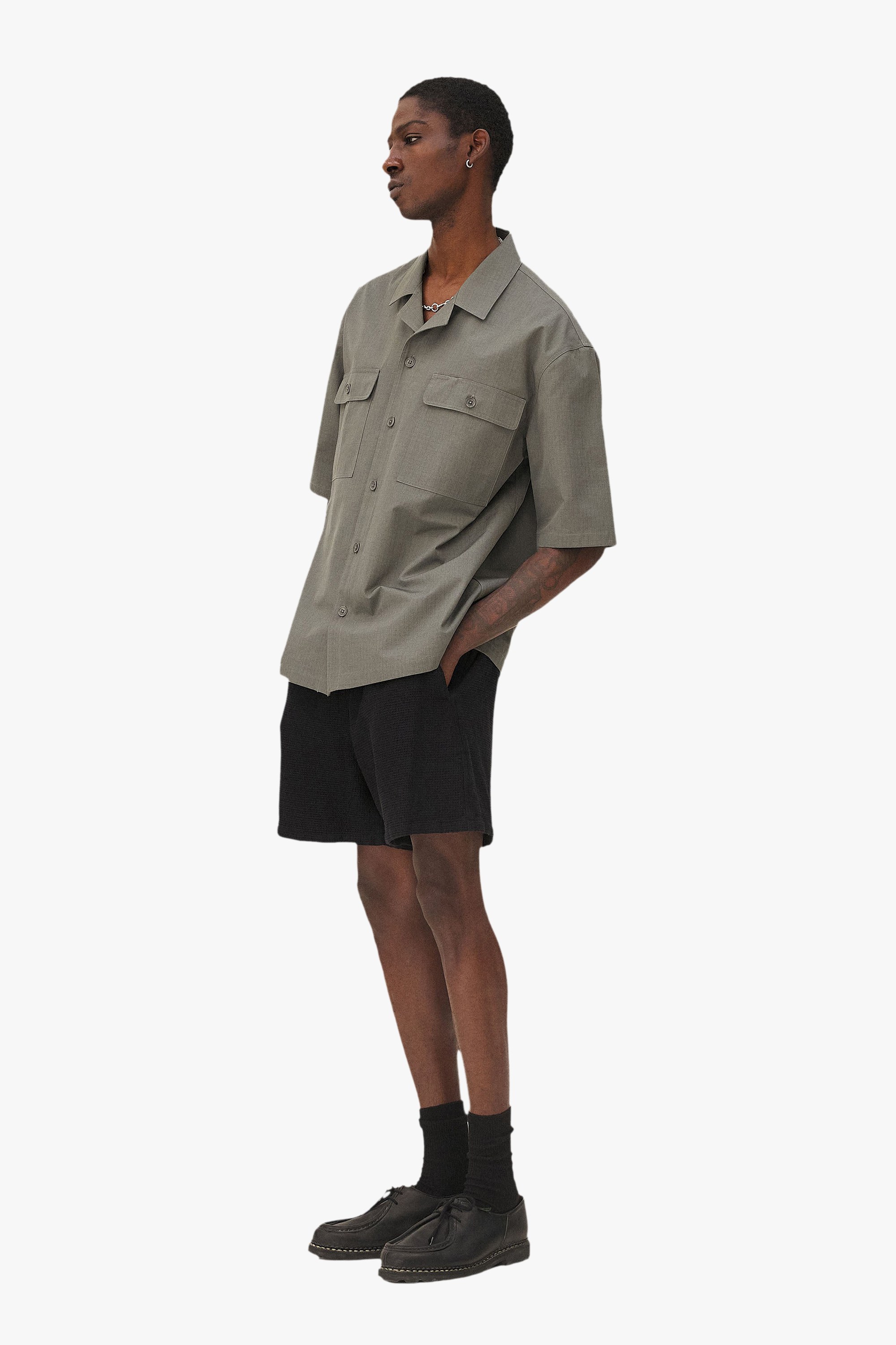 Elasticated Malibu Shorts Noyoco Black