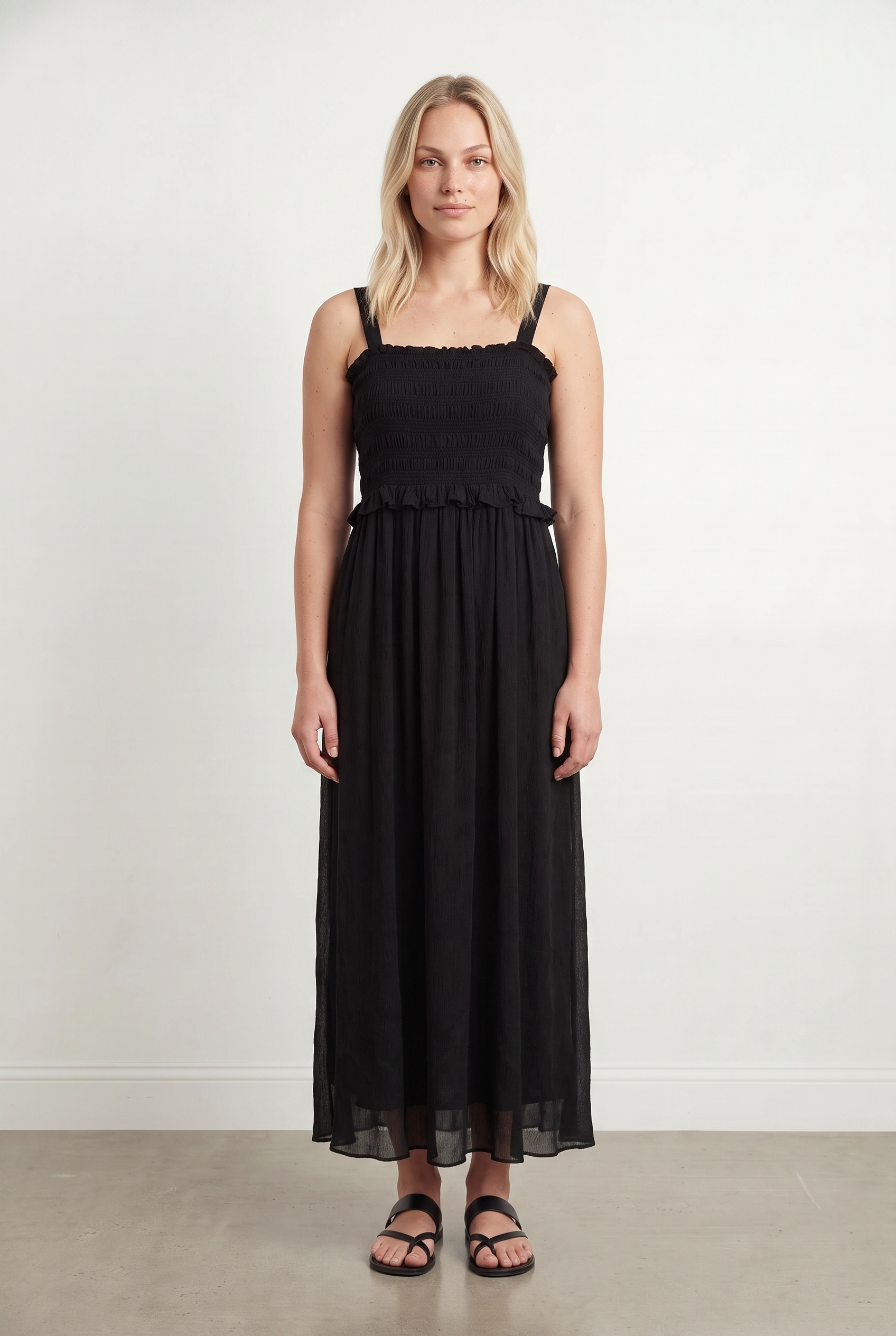 Long dress COMPTOIR DES COTONNIERS - Seconde main Black