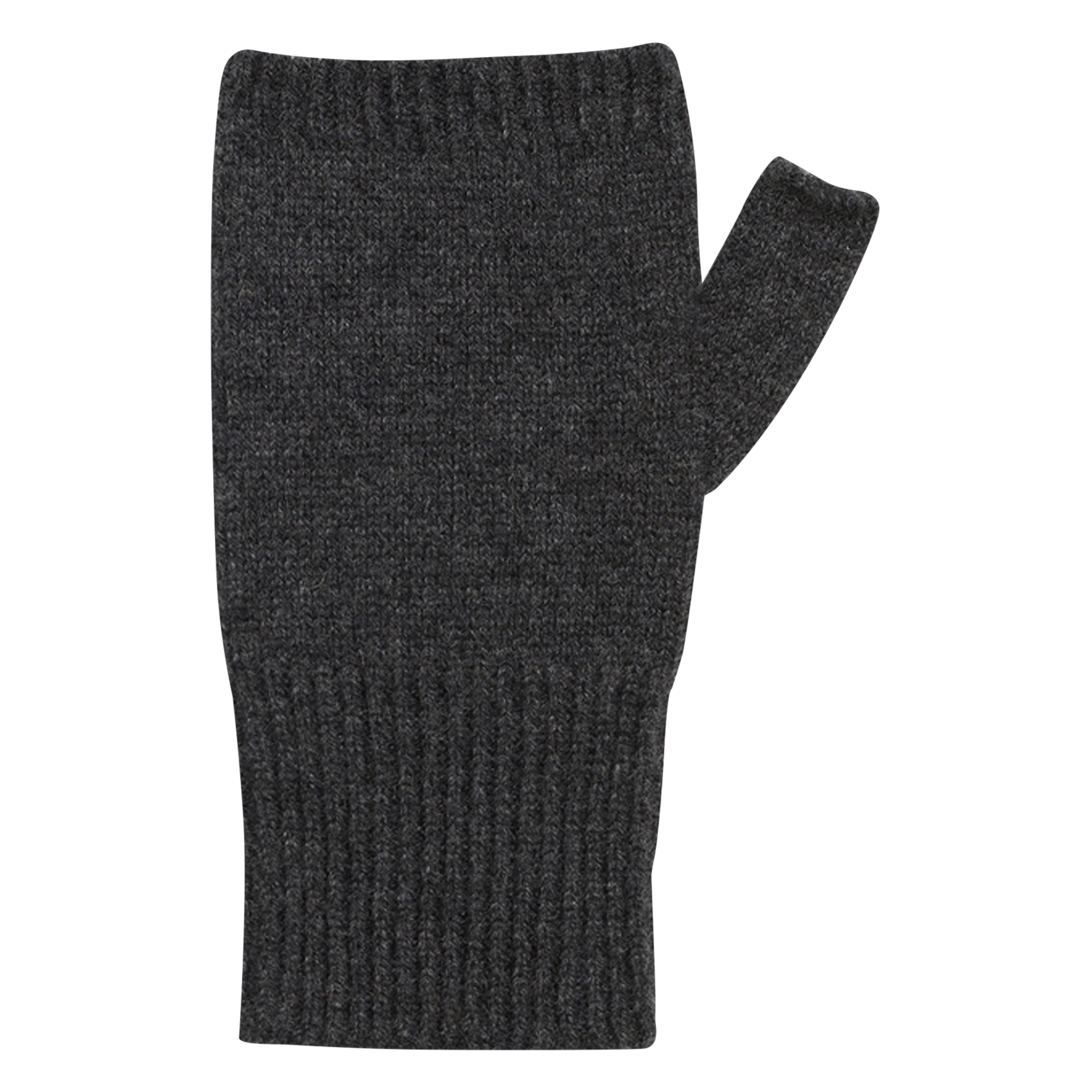 Cashmere fingerless gloves GERARD DAREL Grey