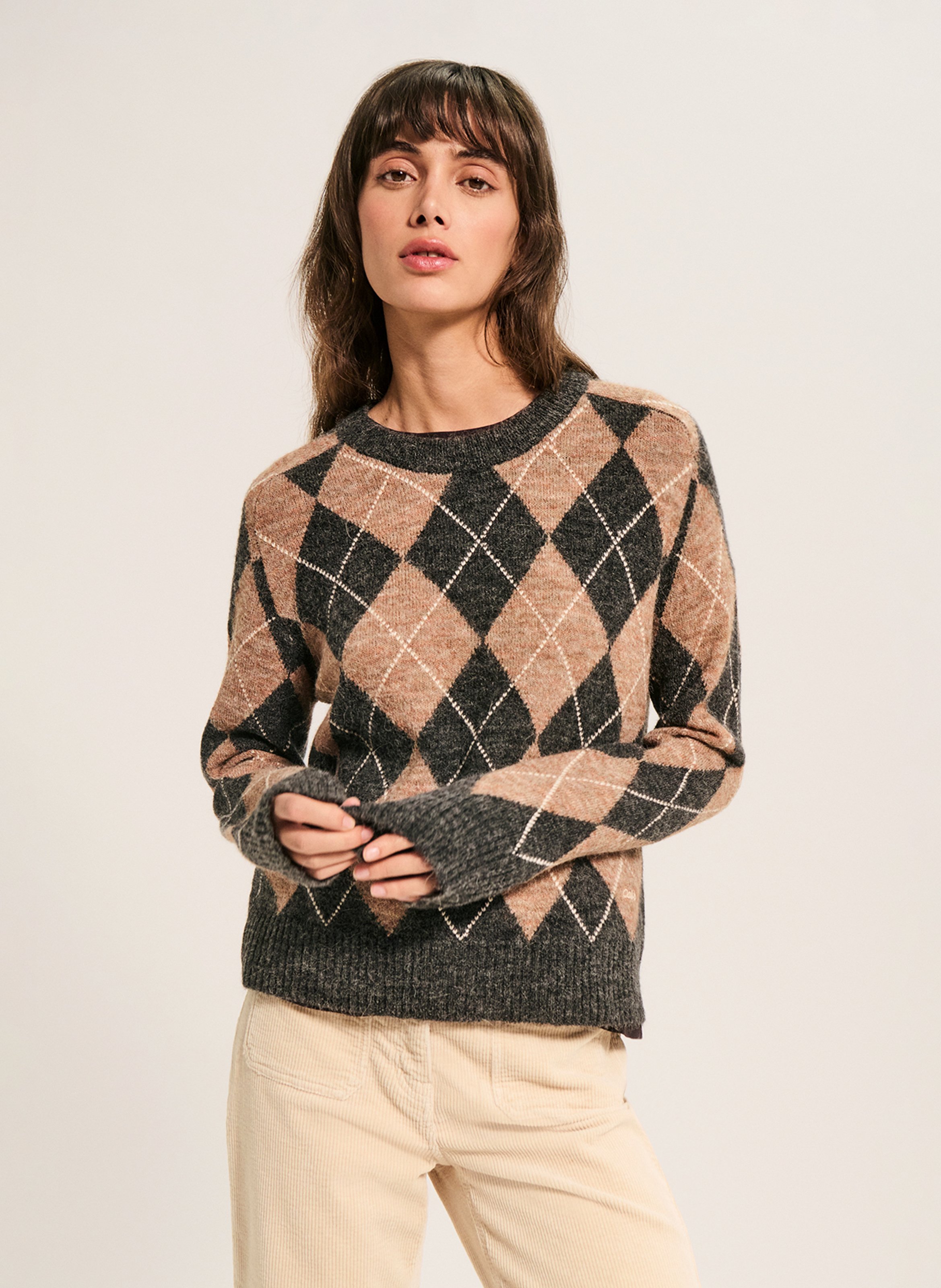 Pull droit col rond PABLO