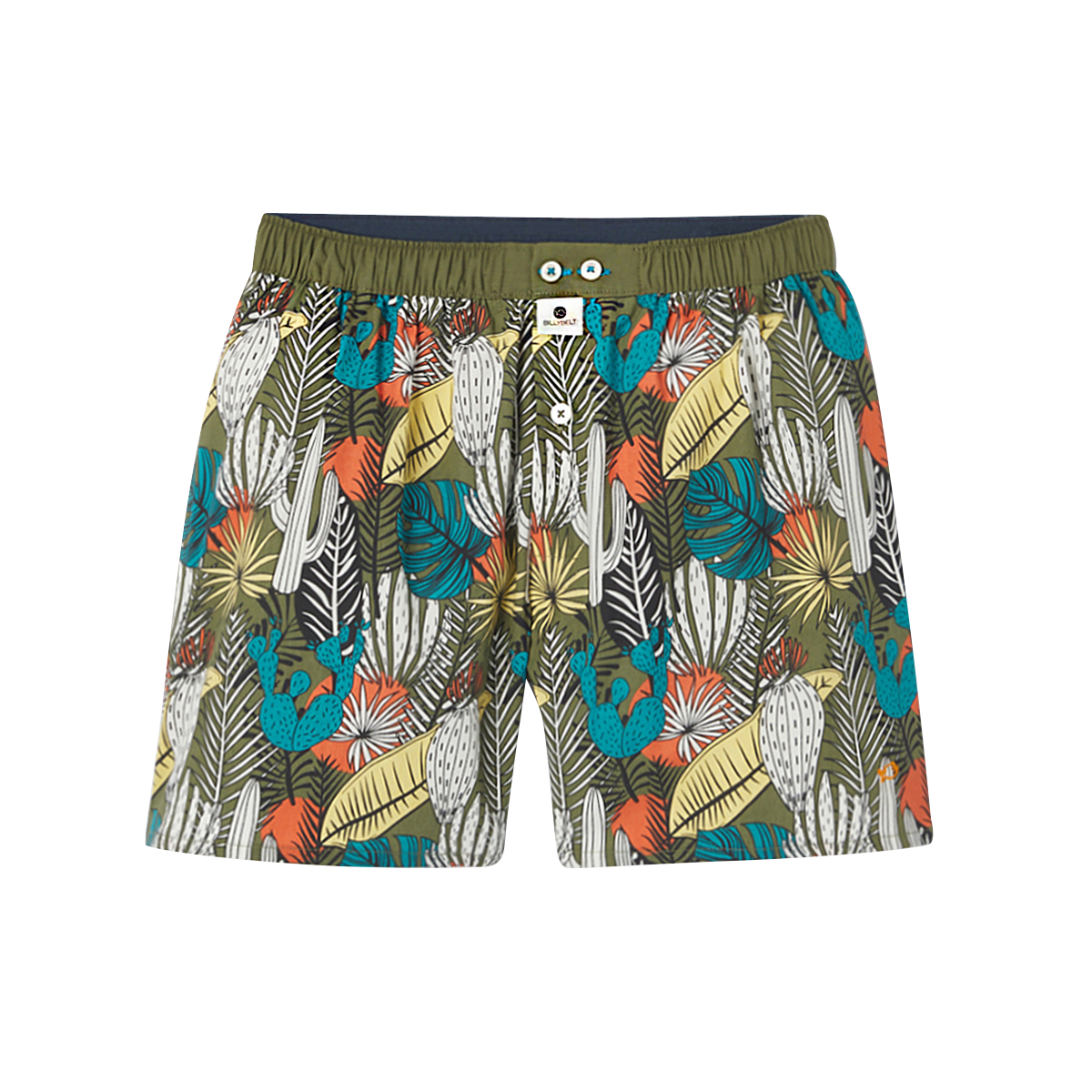 Organic cotton boxer shorts BILLYBELT Multicolored