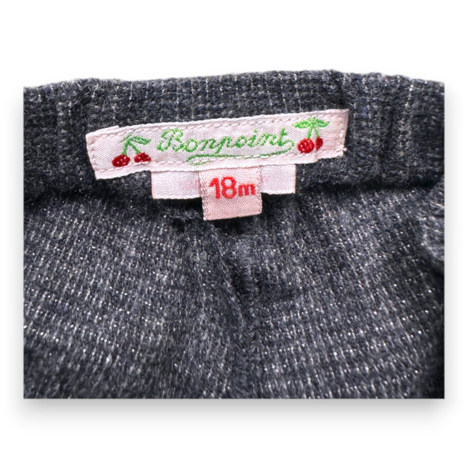 Grey baby pants - 18 months BONPOINT - Seconde Main Grey