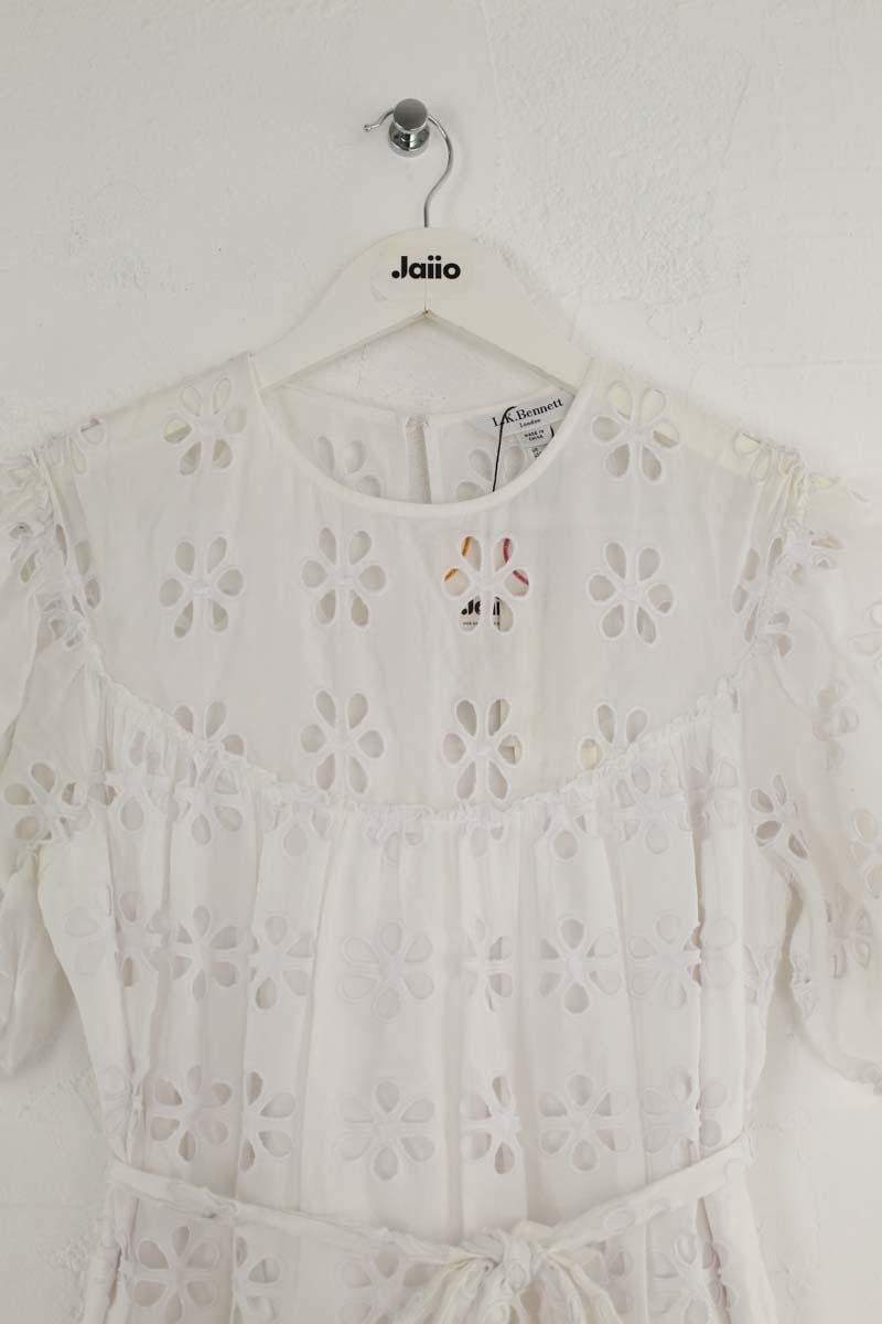 Cotton dress LK BENNETT - Seconde Main White