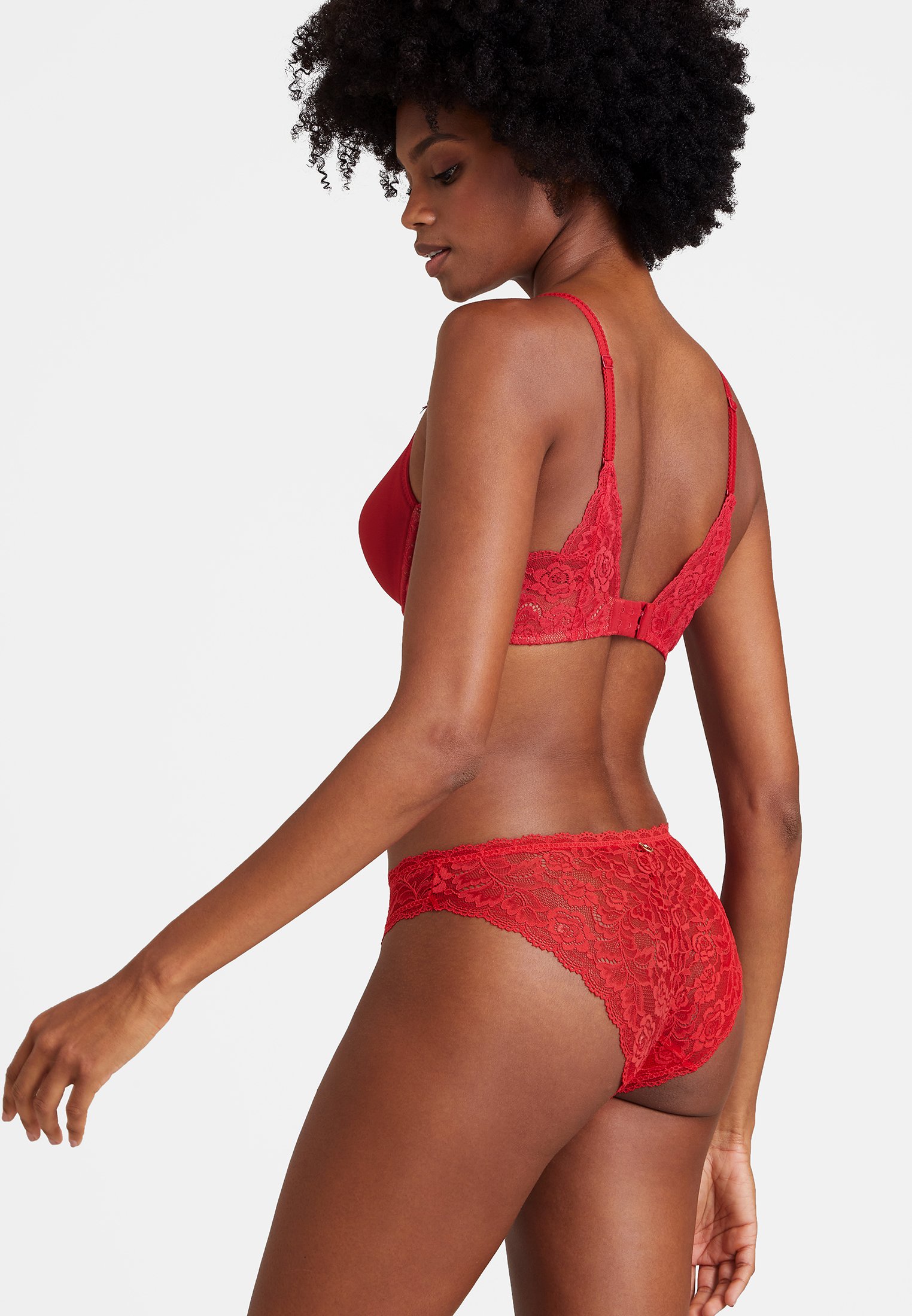 Italian panties AUBADE Red