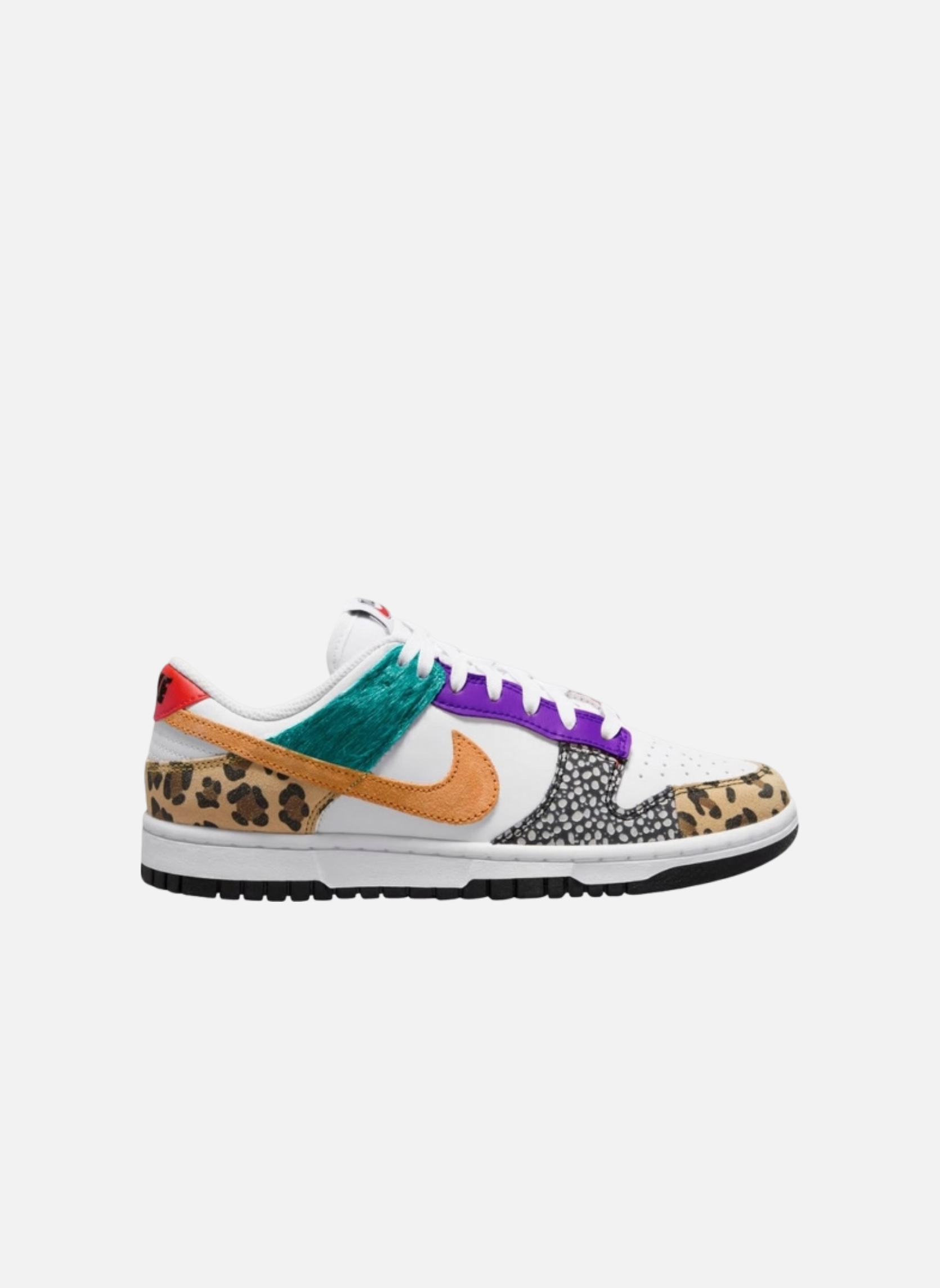 Leather low-top sneakers NIKE Multicolored