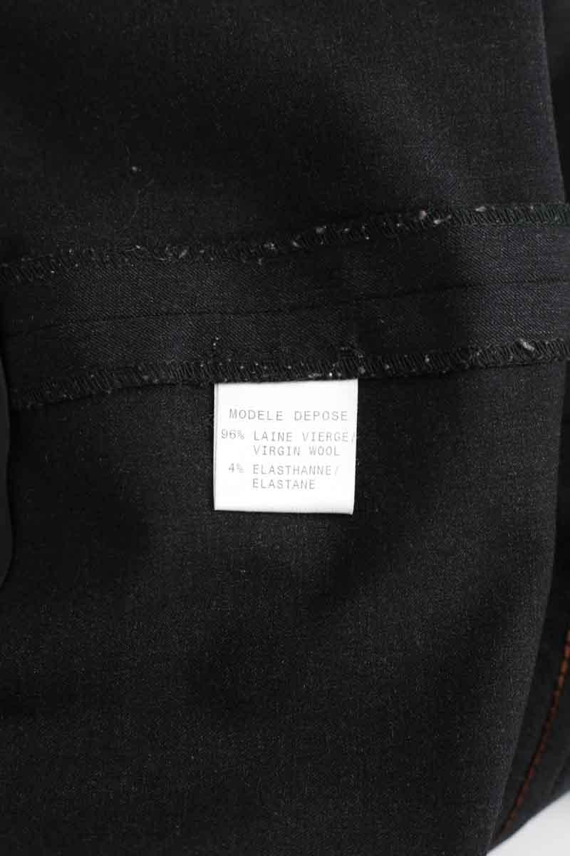 Bandol straight woollen trousers PAULE KA - Seconde main Black