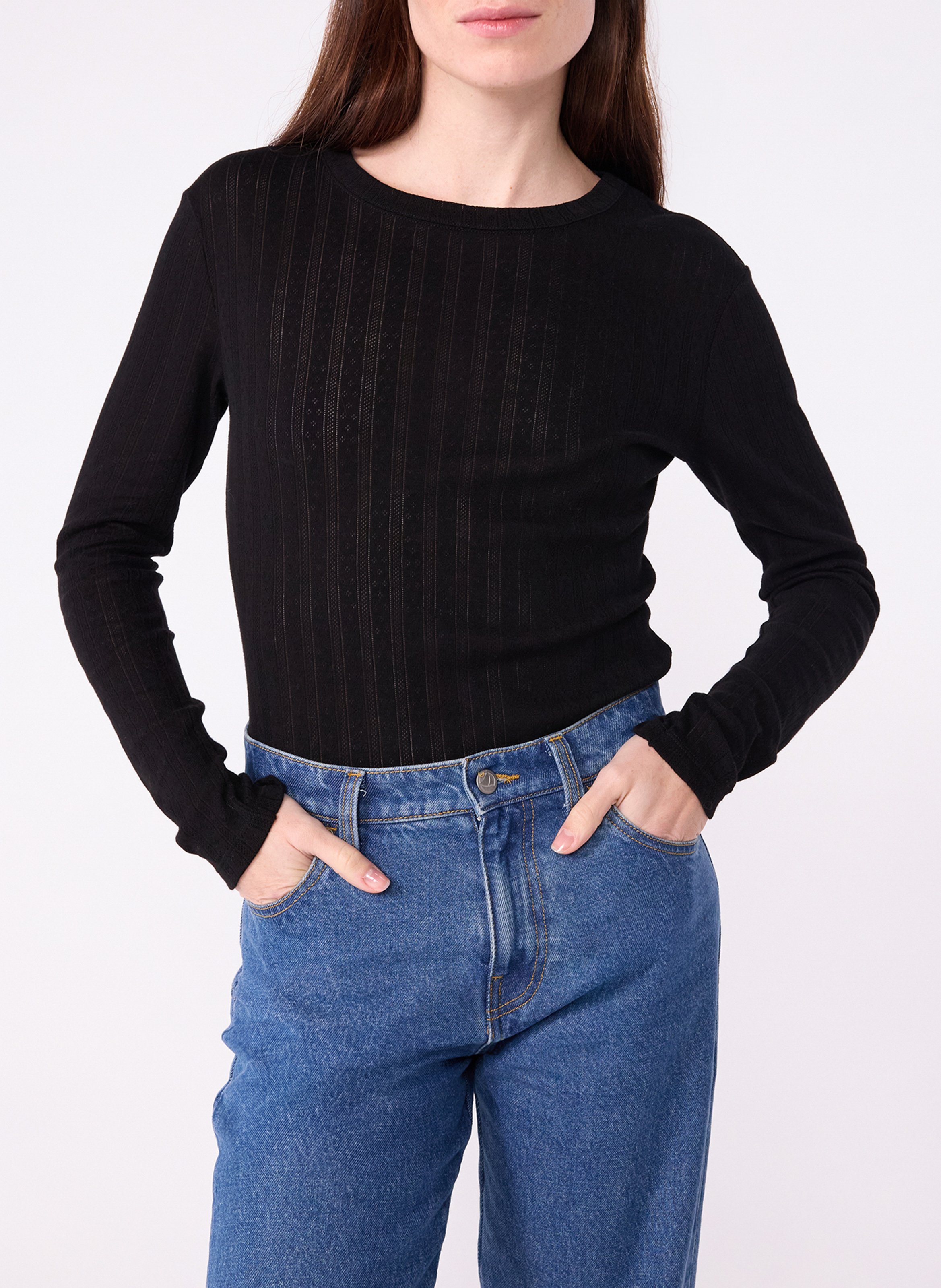 Tee-shirt ajusté en coton PETIT BATEAU