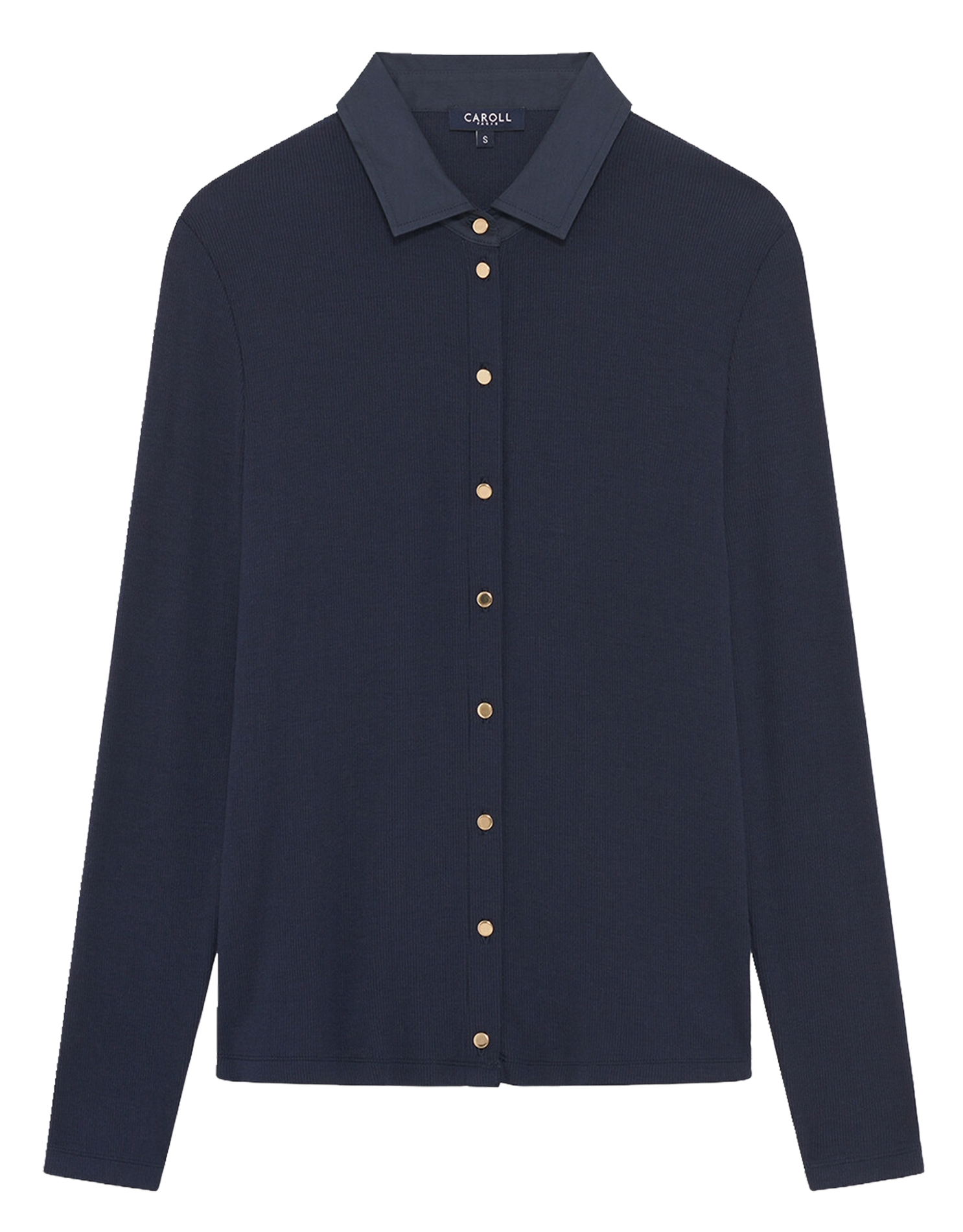 Straight shirt CAROLL Blue