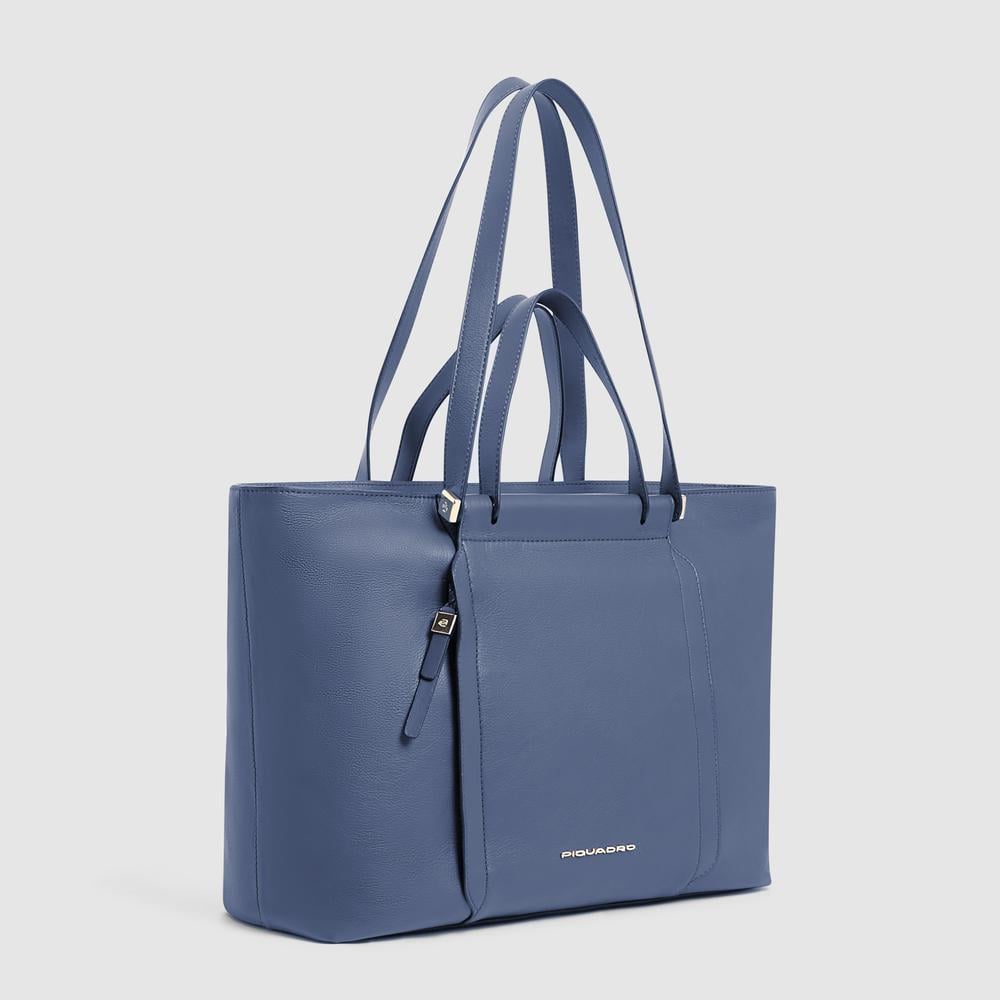 14-inch Laptop Tote PIQUADRO Blue