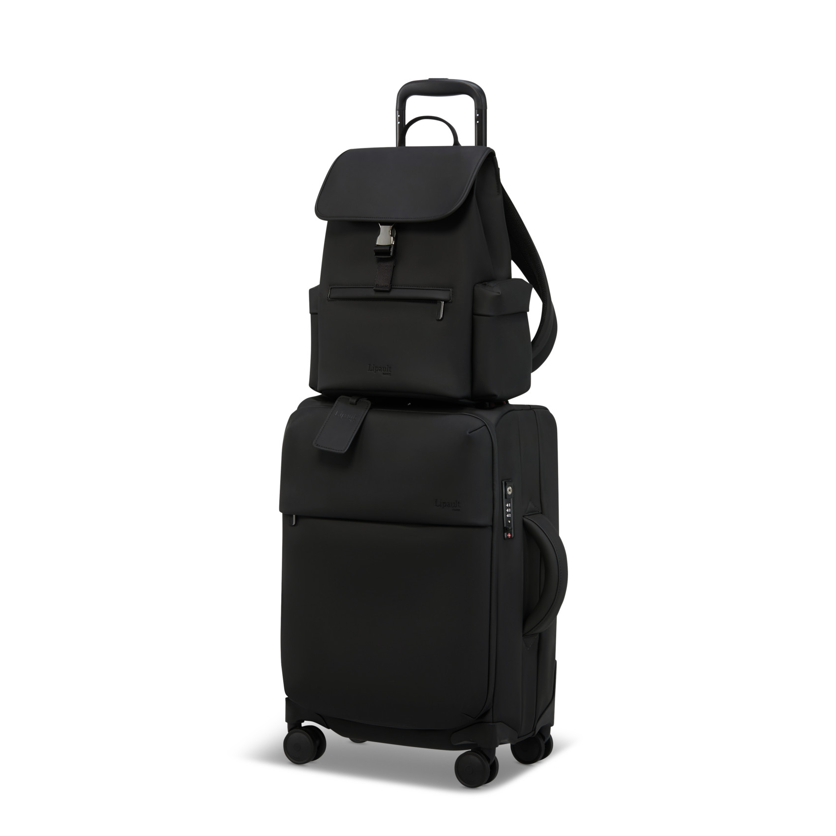 Lost in Berlin small size mini cargo backpack LIPAULT Black