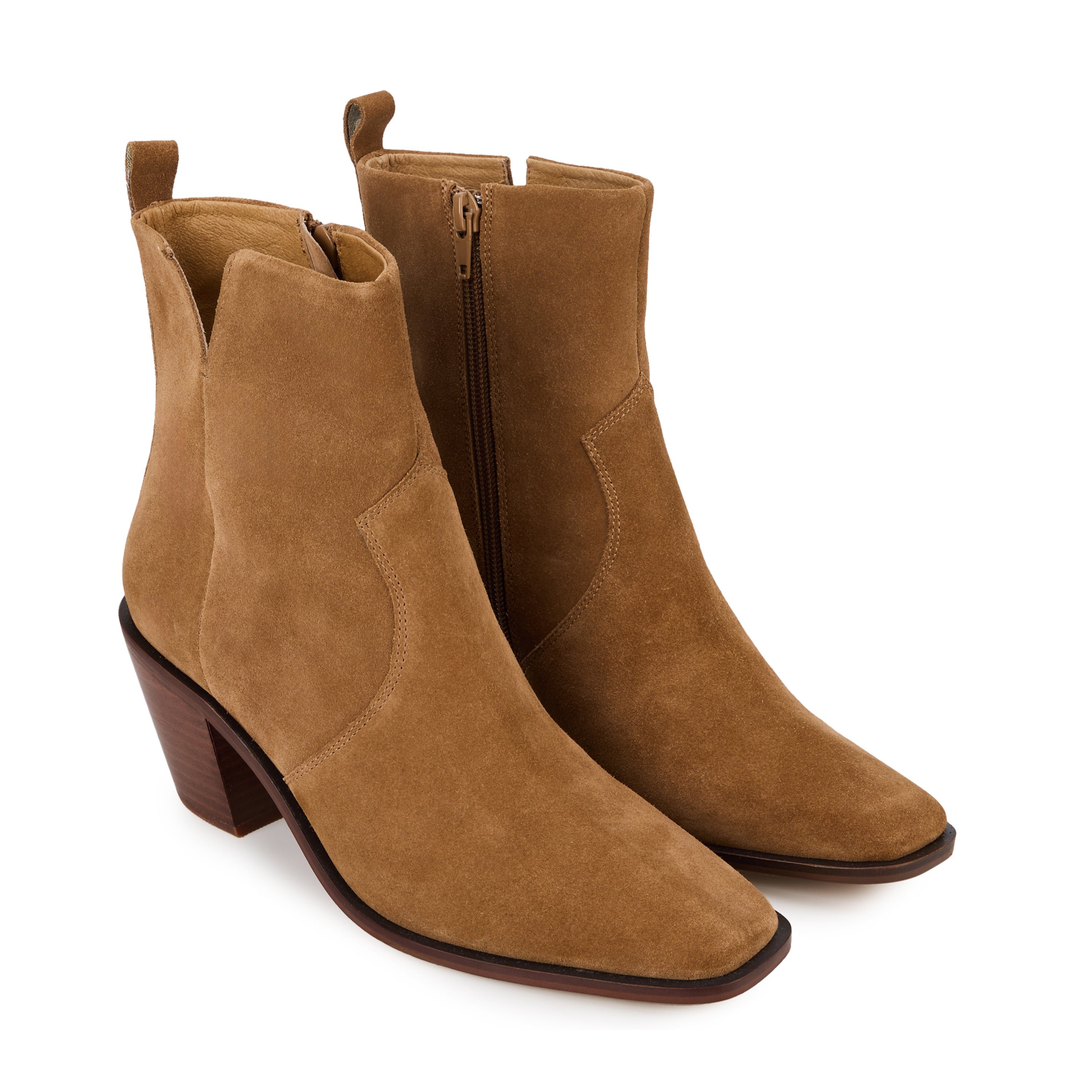 Nour suede leather BONS BAISERS PARIS Brown