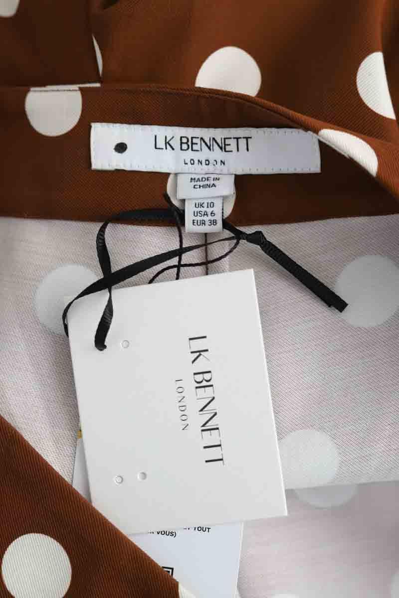 Wide trousers LK BENNETT - Seconde Main Brown