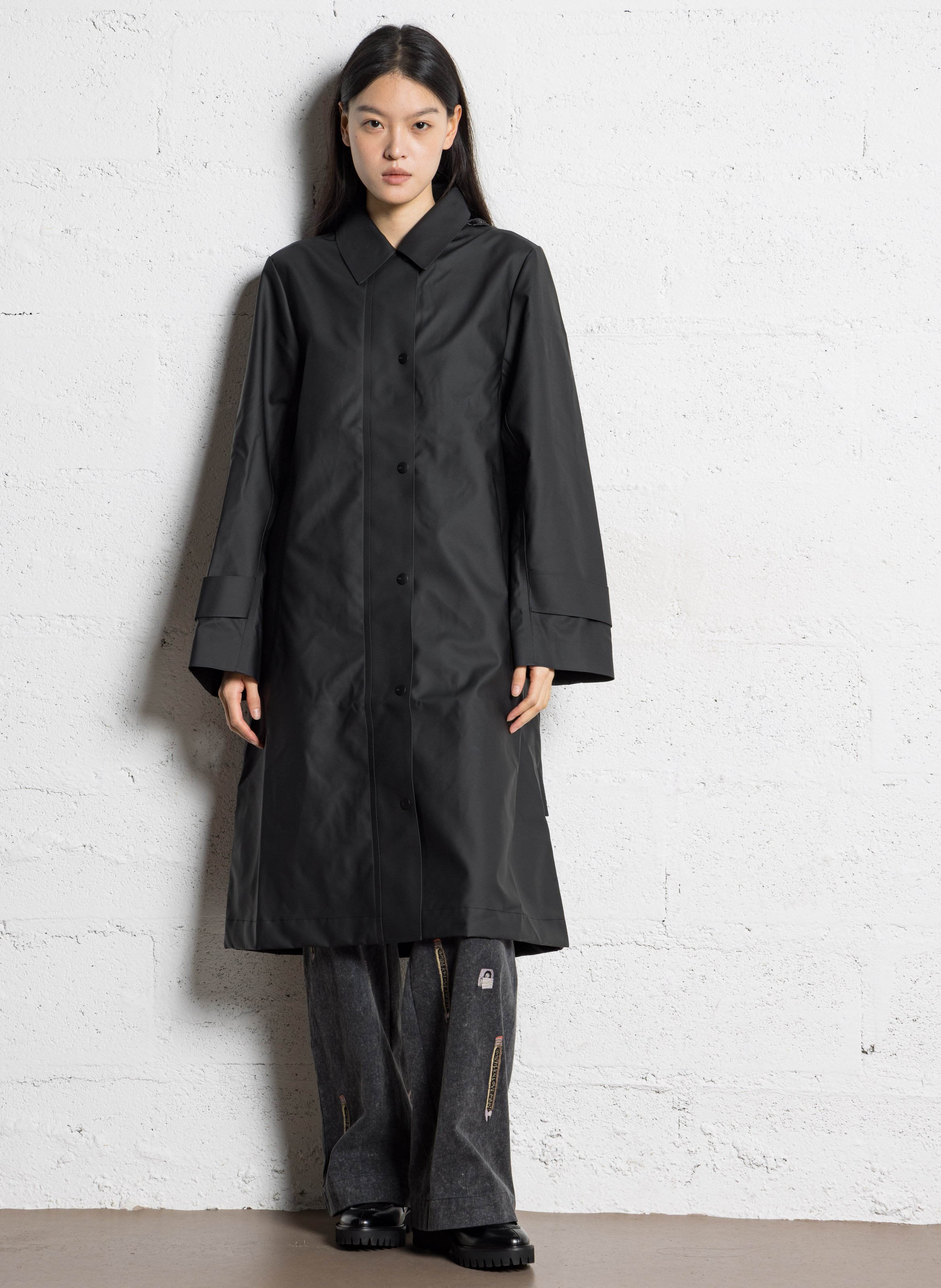 Jean large en coton STELLA NOVA Noir