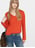 Tee-shirt droit col tunisien en coton ZADIG&VOLTAIRE