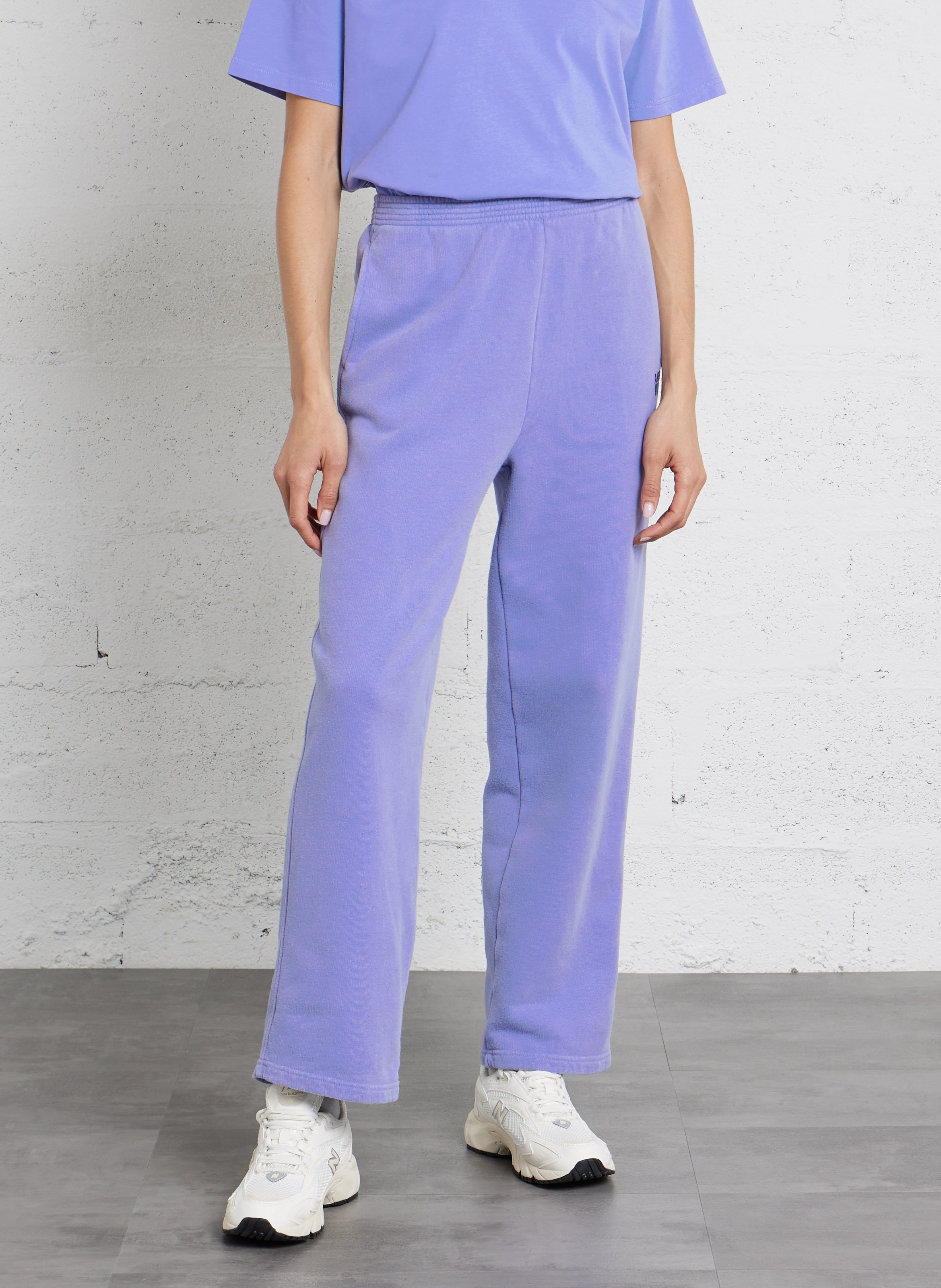 Jogging droit en coton AMERICAN VINTAGE