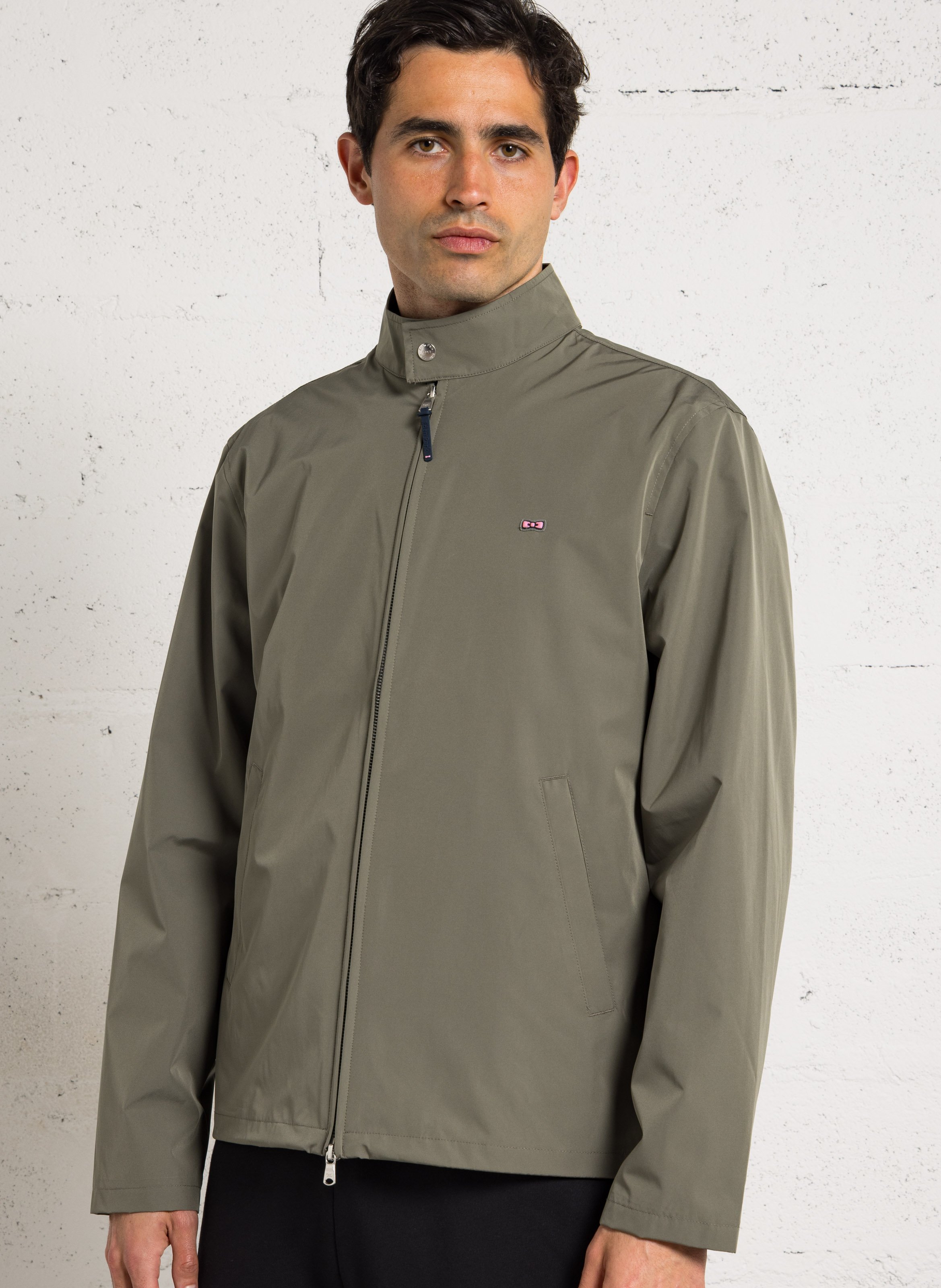 Blouson droit col montant EDEN PARK Kaki