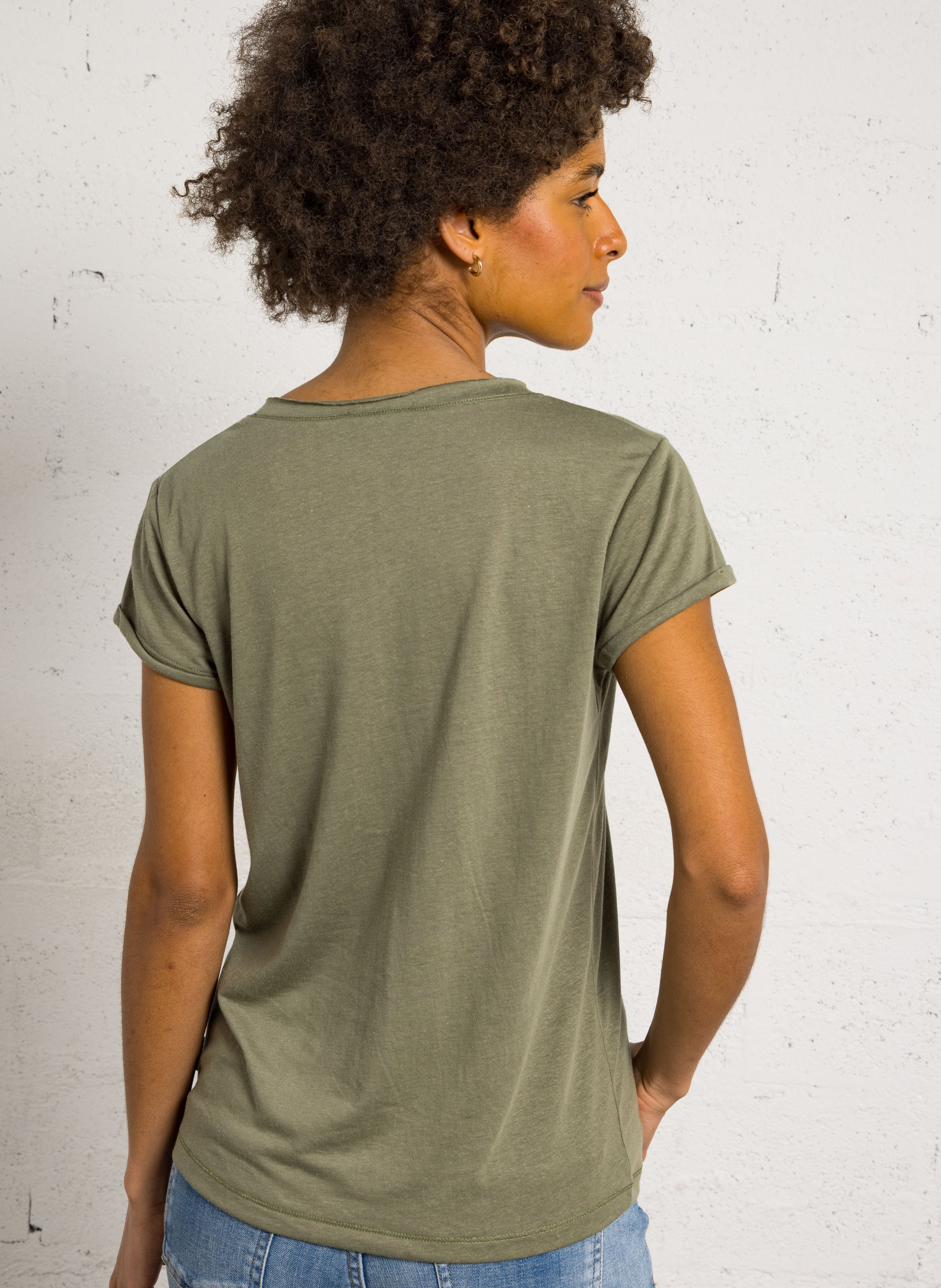 T-shirt LE TEMPS DES CERISES Groen