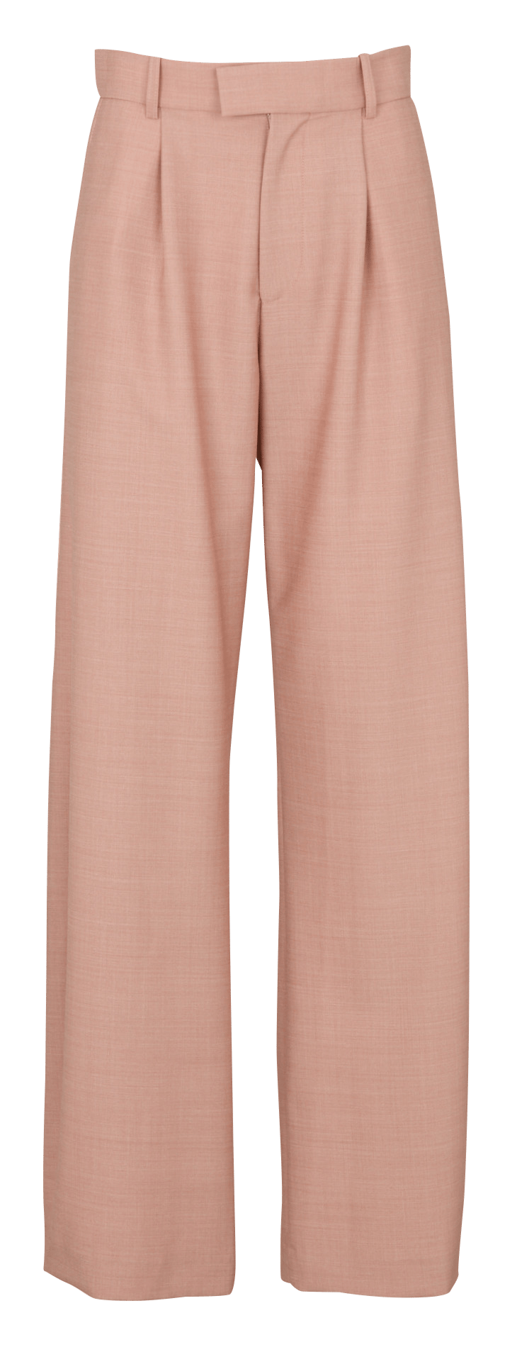 Wide-leg pleated wool-blend pants MARGAUX LONNBERG