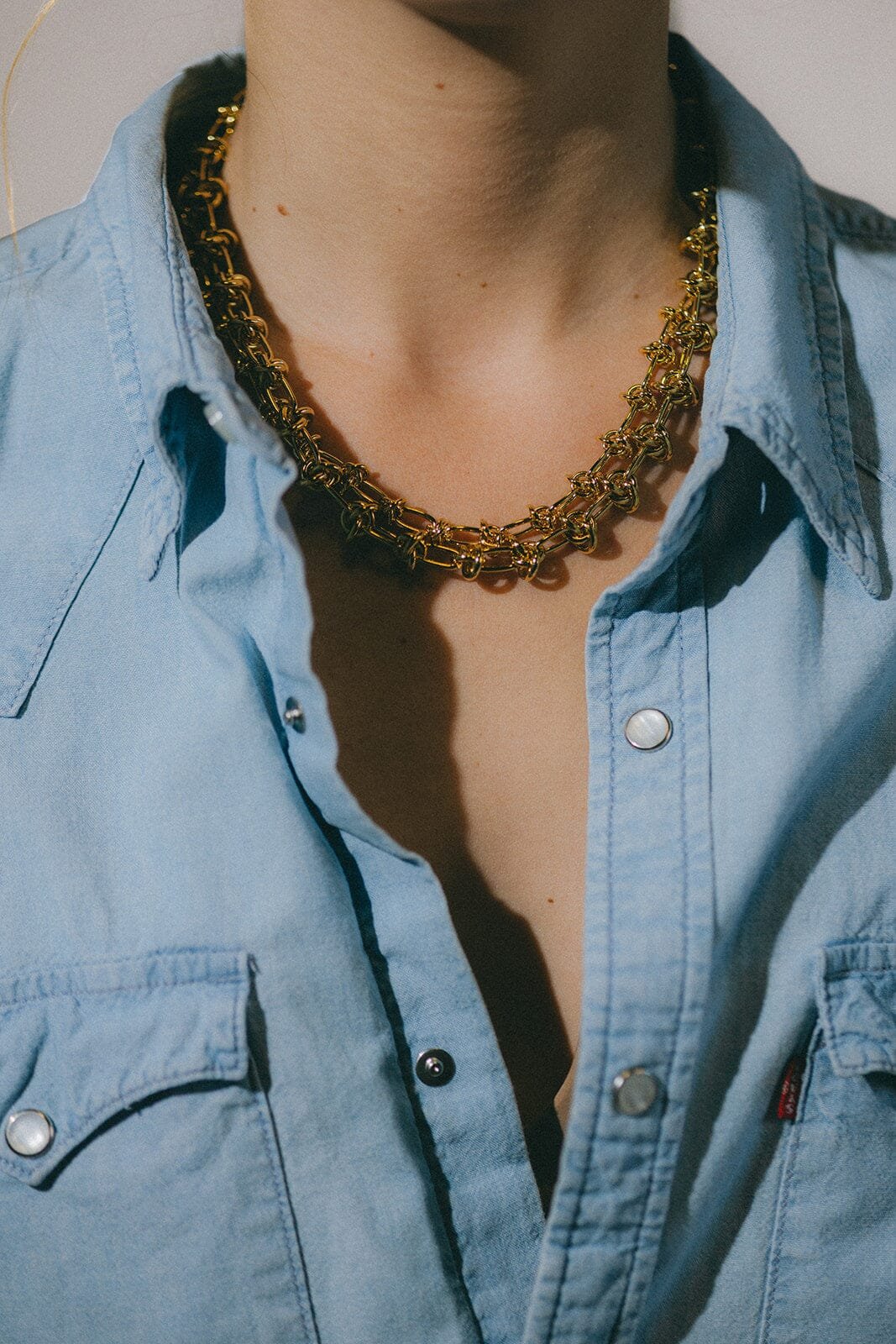 Fine gold necklace MONSIEUR SIMONE Silver