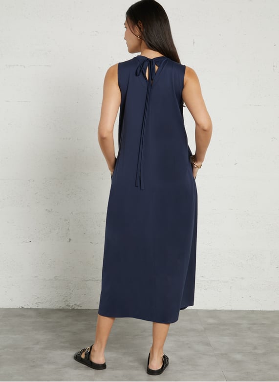 Flowy Sleeveless Solid Maxi Dress - XS Flowy Sleeveless Solid Maxi Dress - XS