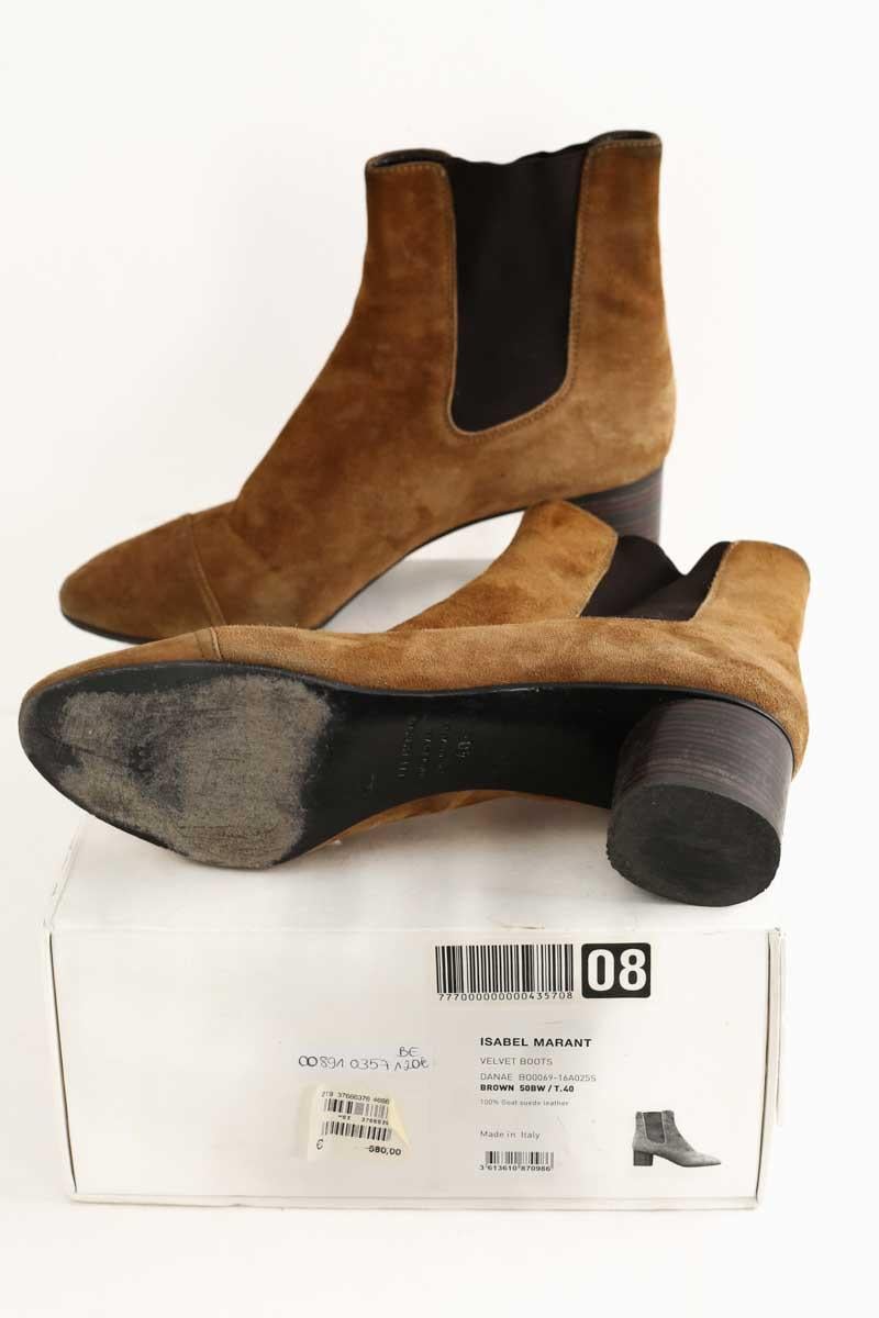 Ankle boots ISABEL MARANT - Seconde Main Brown