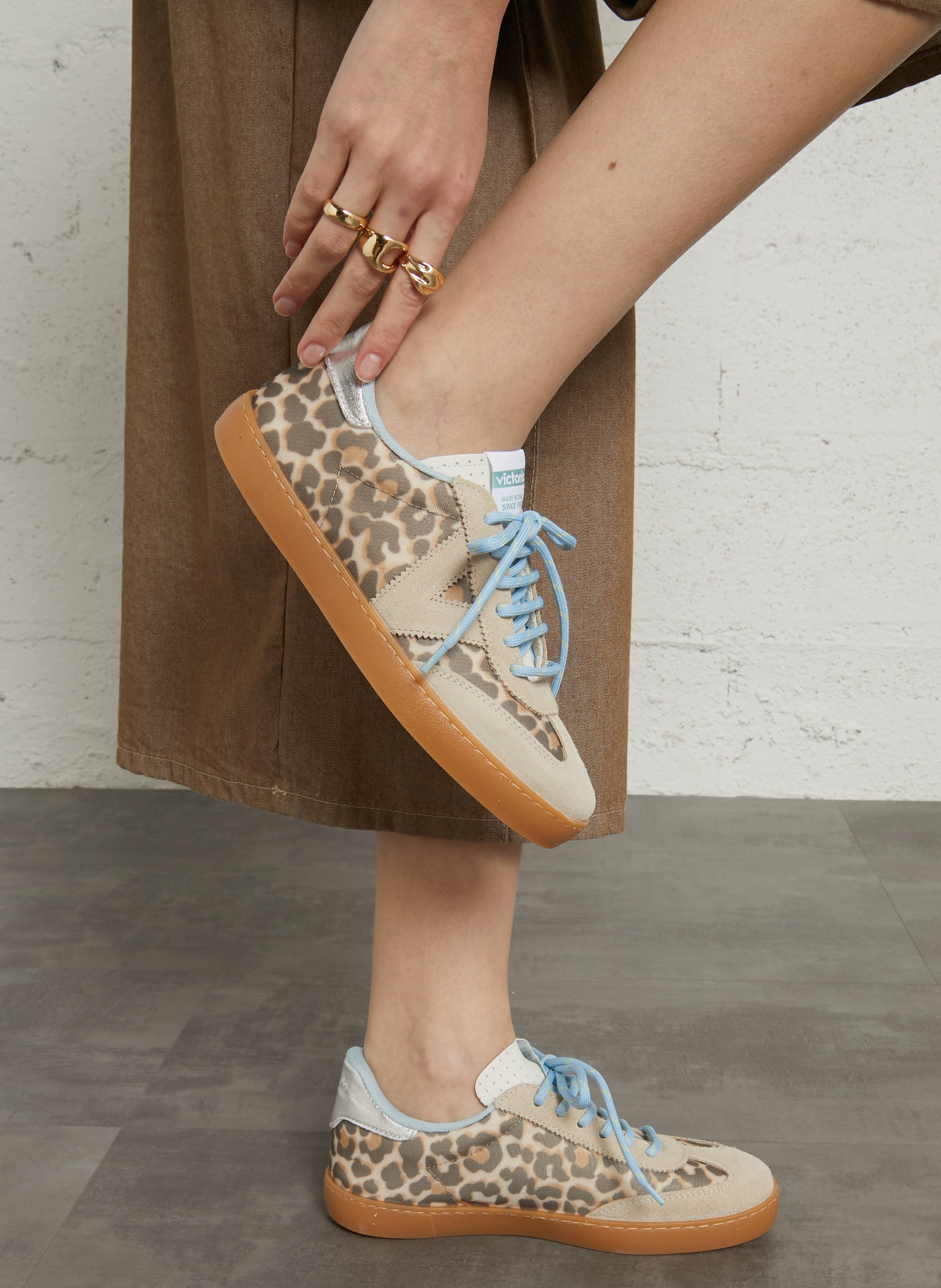 Hoge sneakers VICTORIA Beige