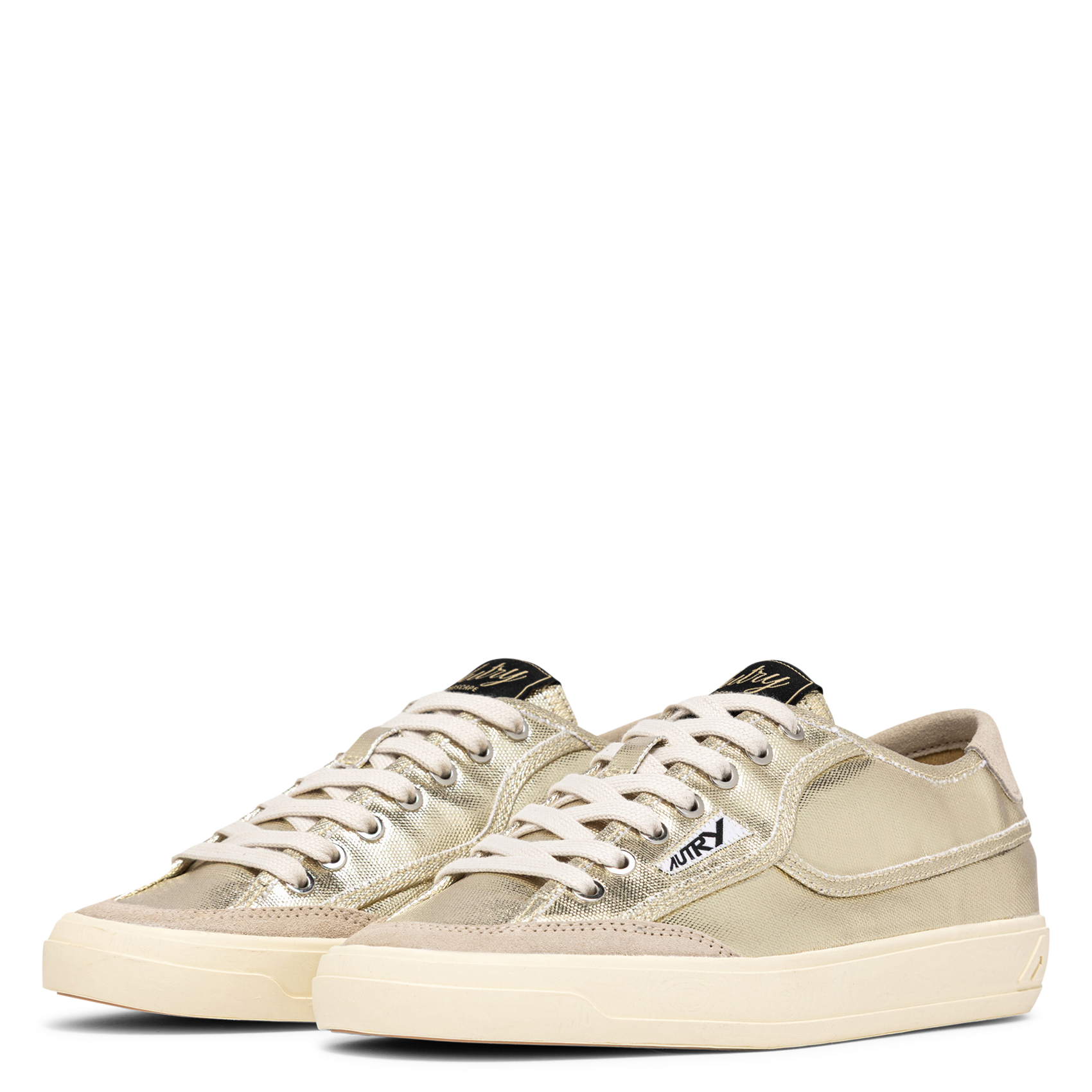 Lace-up low-top sneakers AUTRY Golden