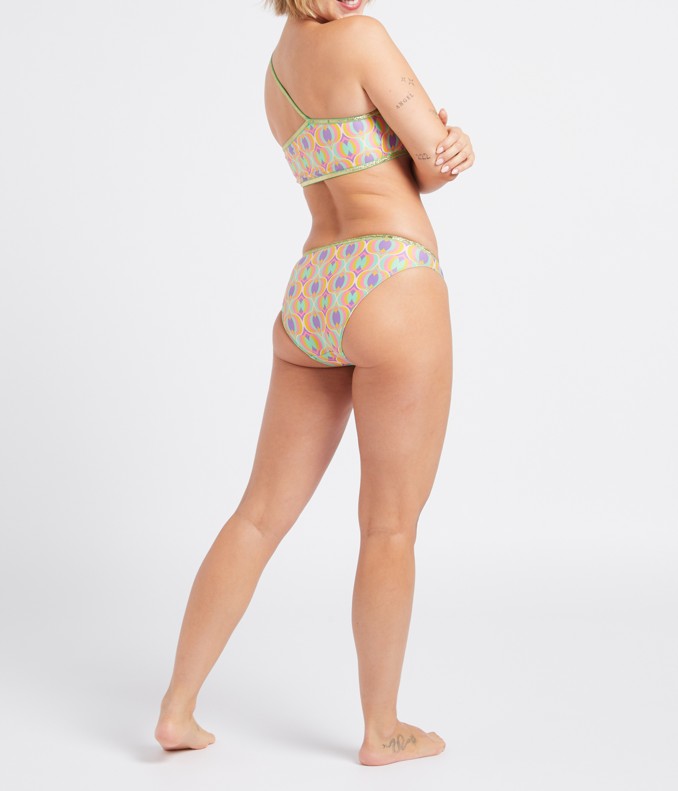 Bustier-Bikinioberteil mit Print LA NOUVELLE Mehrfarbig