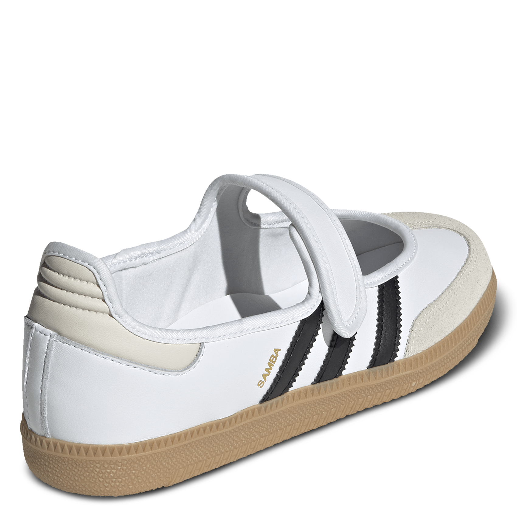 Baskets basses à scratch ADIDAS Blanc