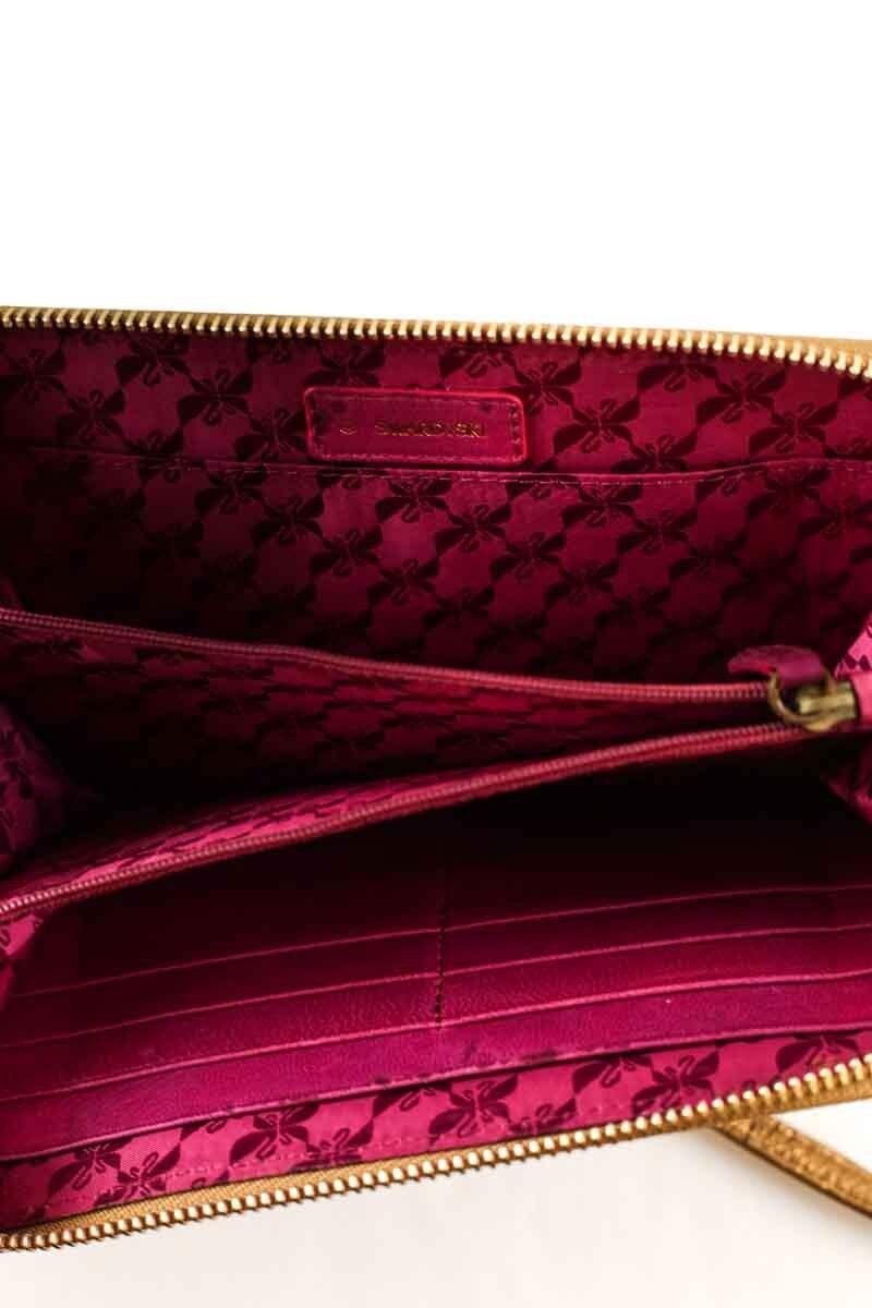 Portefeuille SWAROVSKI - Seconde Main Doré