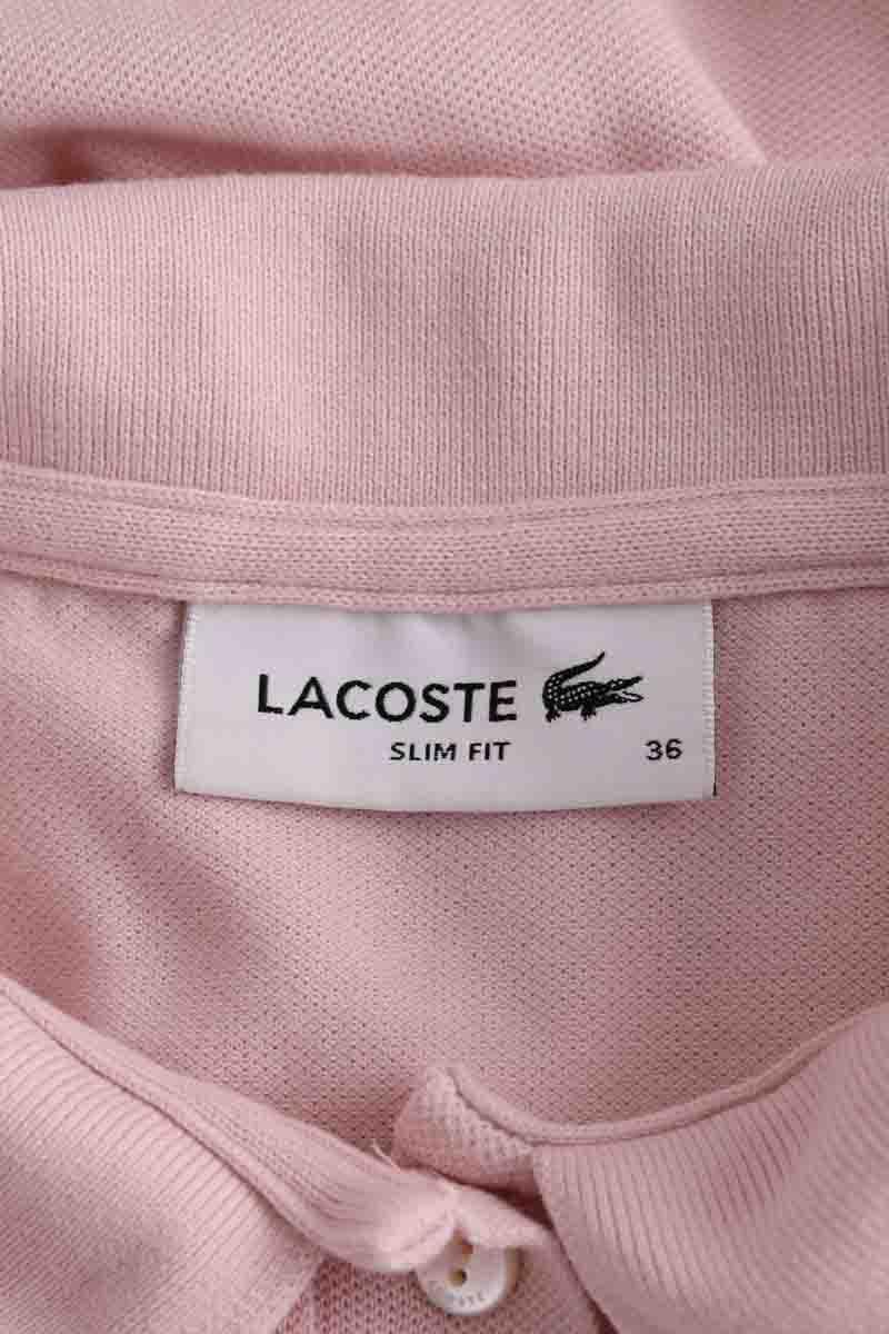 Polo shirt LACOSTE - SECONDE MAIN Pink