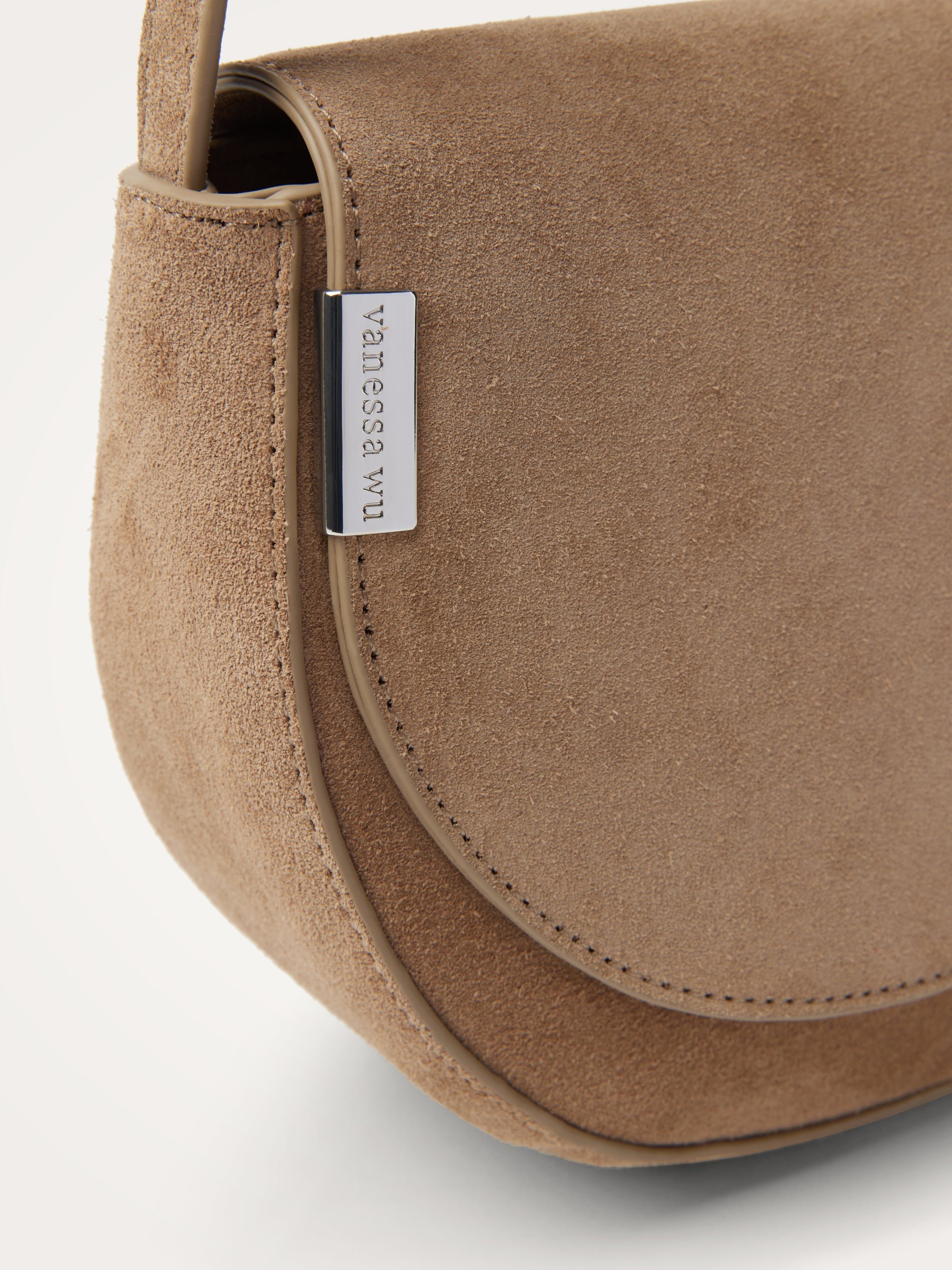 Flap shoulder bag | Beige VANESSA WU Women