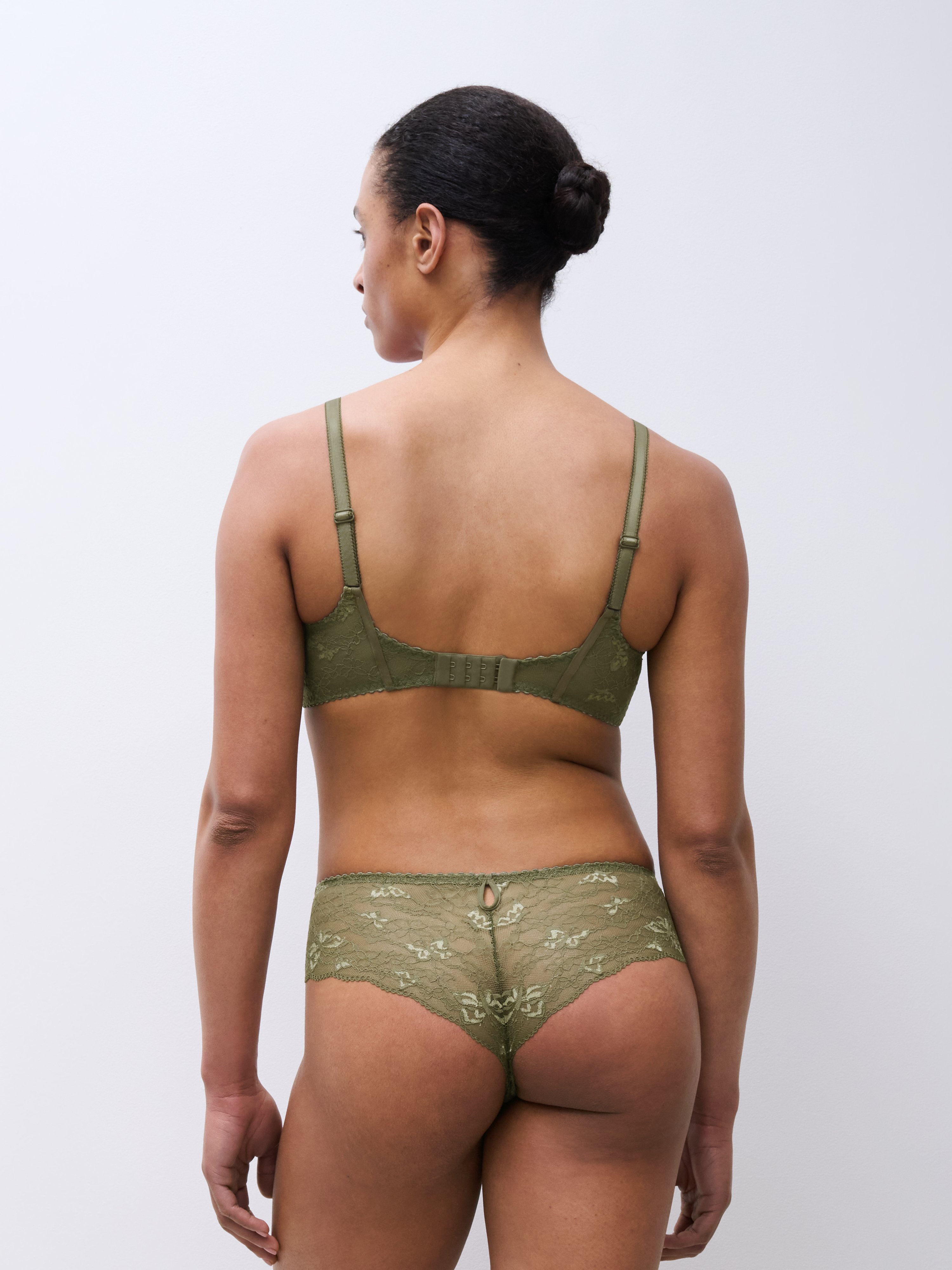 Memory foam half-cup bra | Green CHANTELLE PULP Women