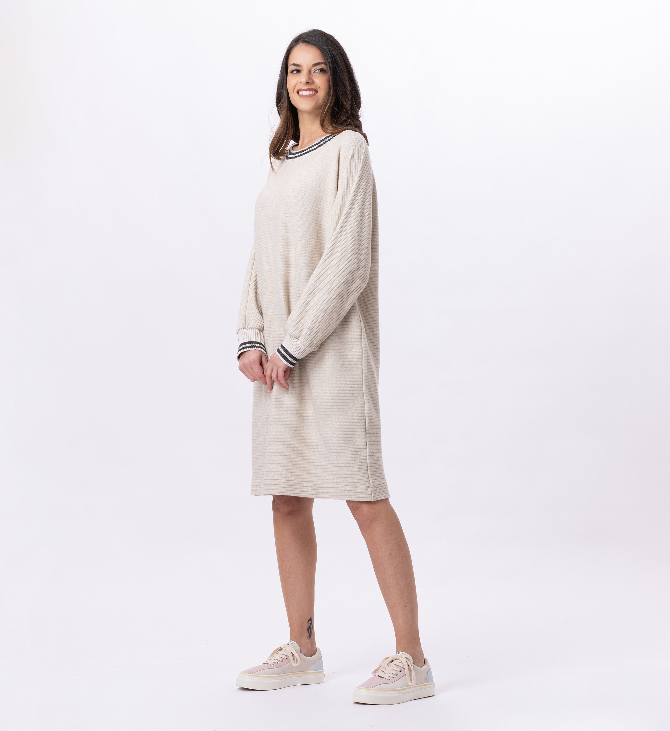 Knit dress LE CHAT Beige