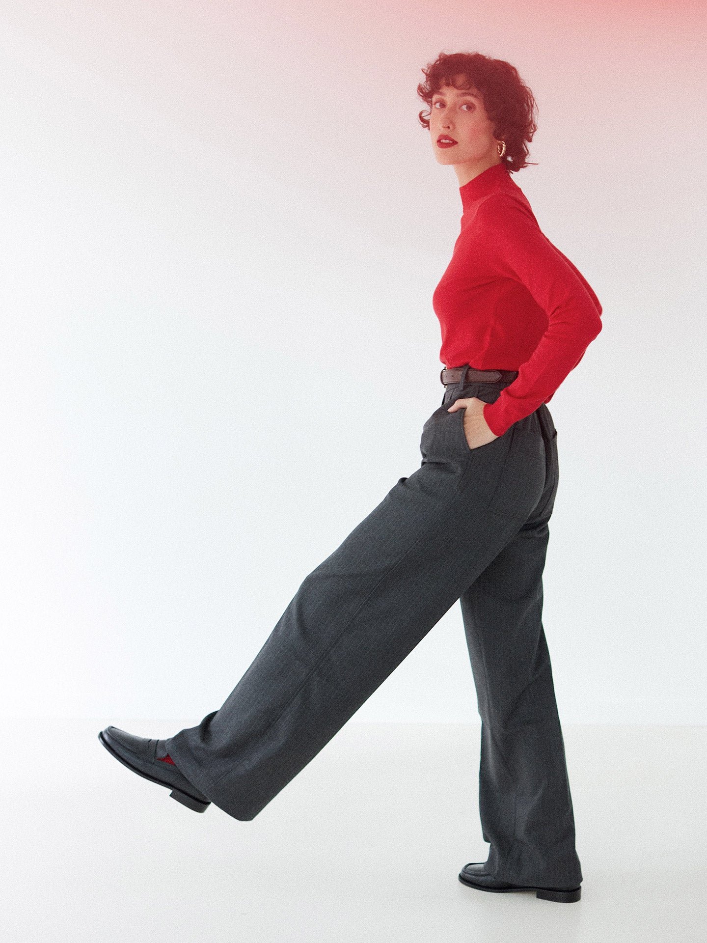 Nappa leather moccasins EMZI PARIS Black