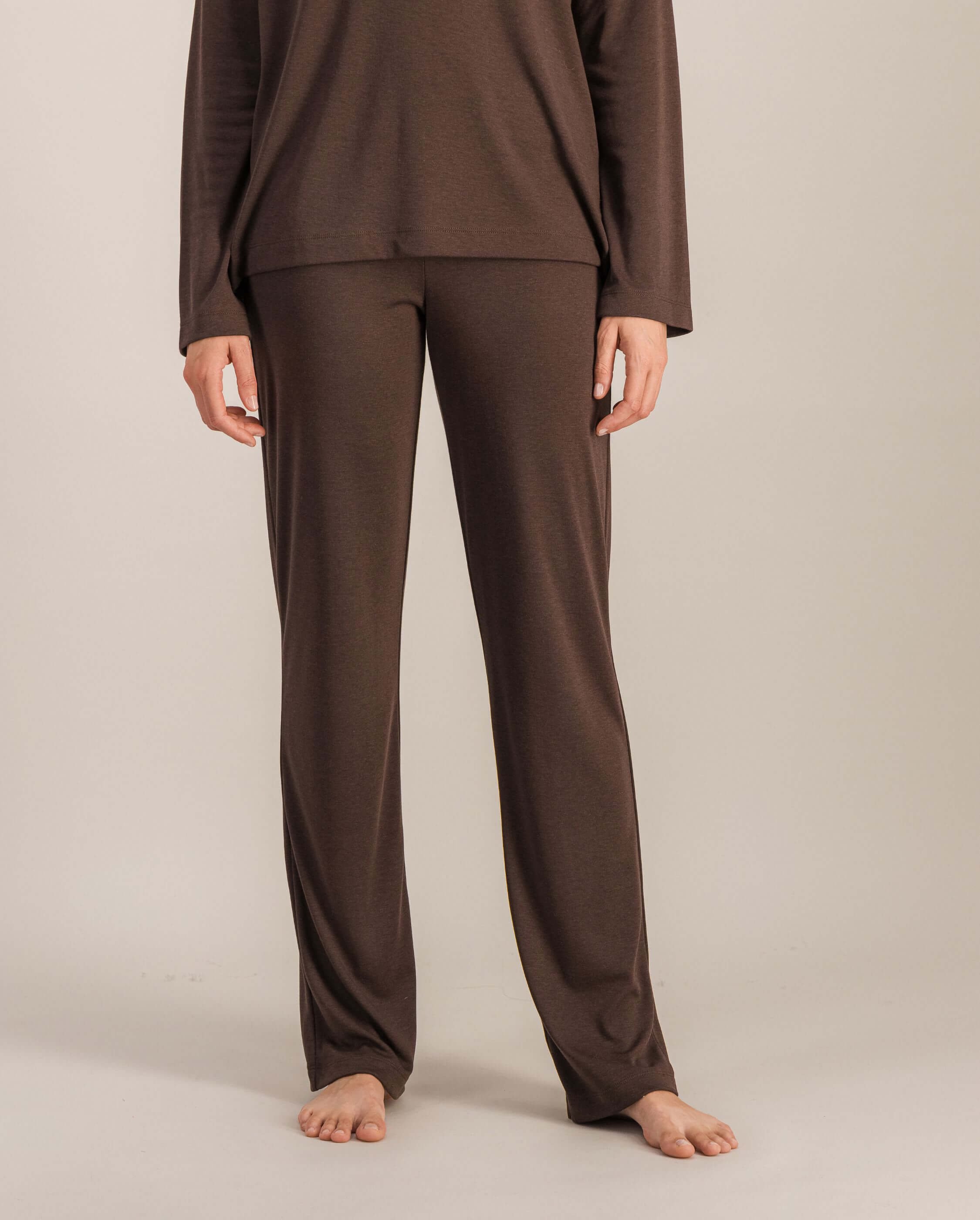 Women's pajama bottoms, chocolate ANGARDE Brown
