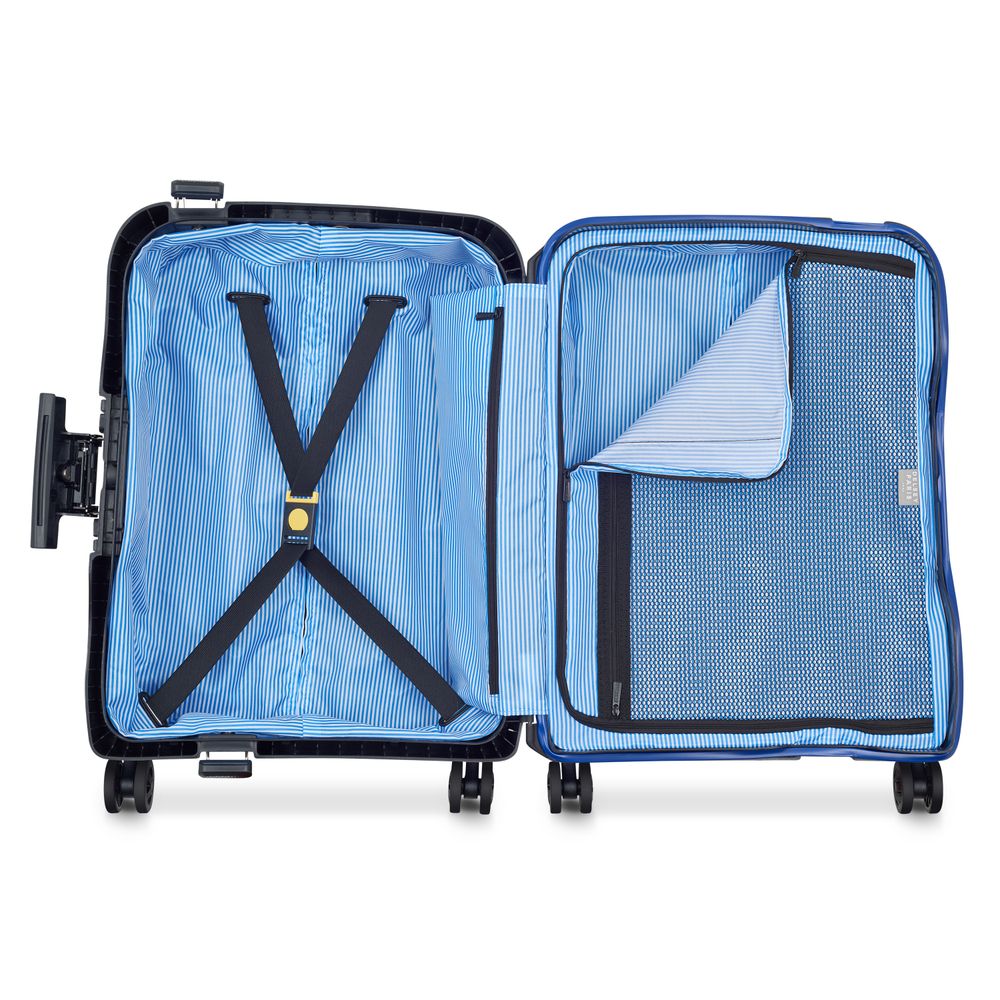 Rigid cabin suitcase Black