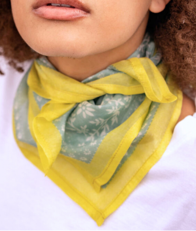 Foulard adulte BINDI ATELIER Bleu