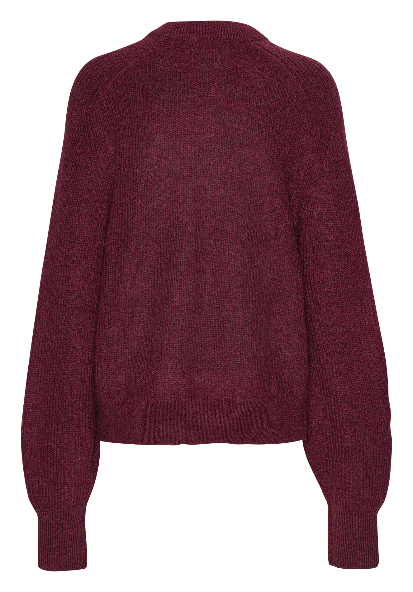 Alpaca wool sweater ROTATE Brown
