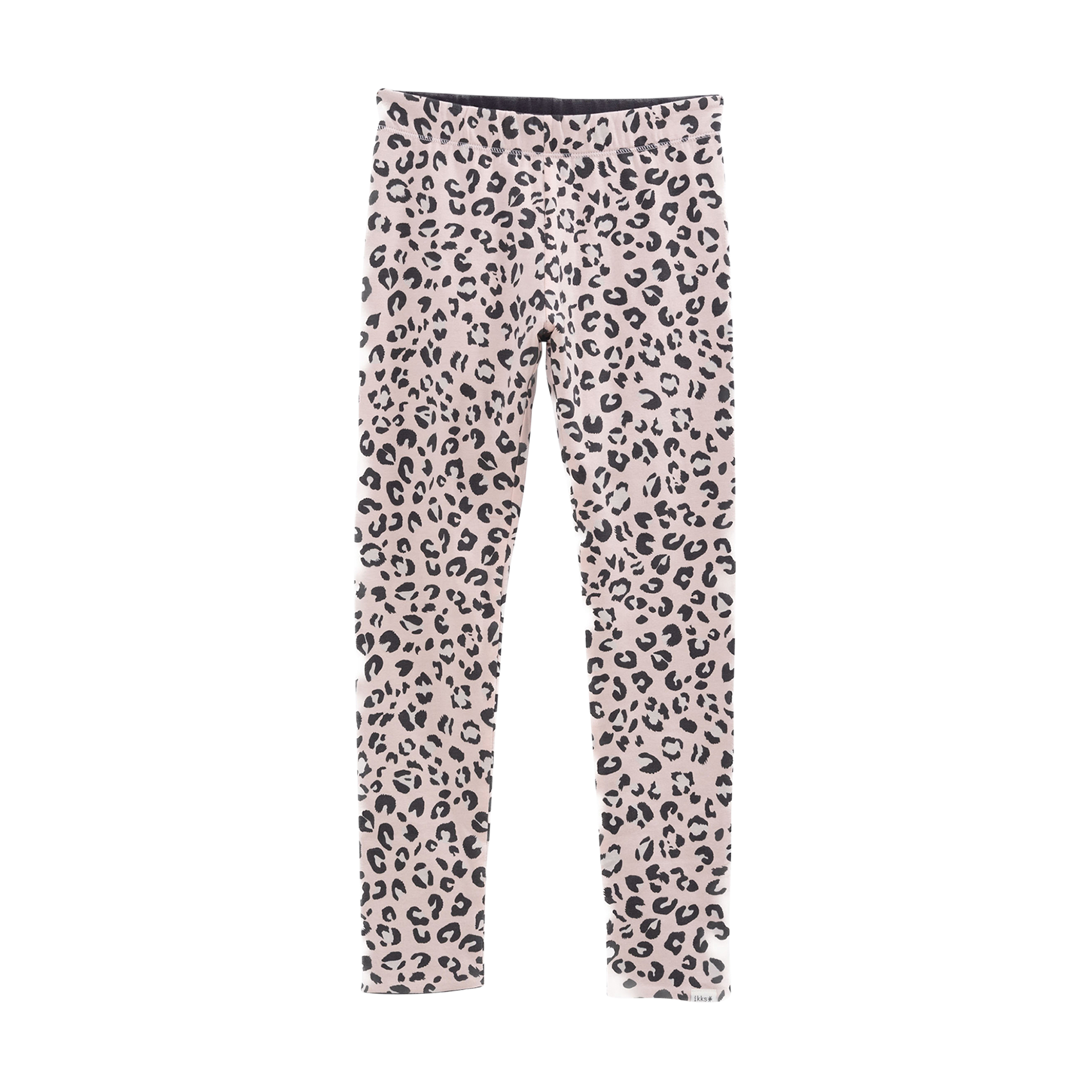Legging en coton mélangé imprimé réversible IKKS JUNIOR Rose