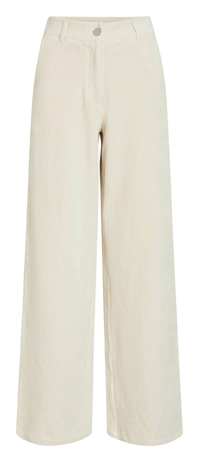Cotton-blend chinos VILA Beige