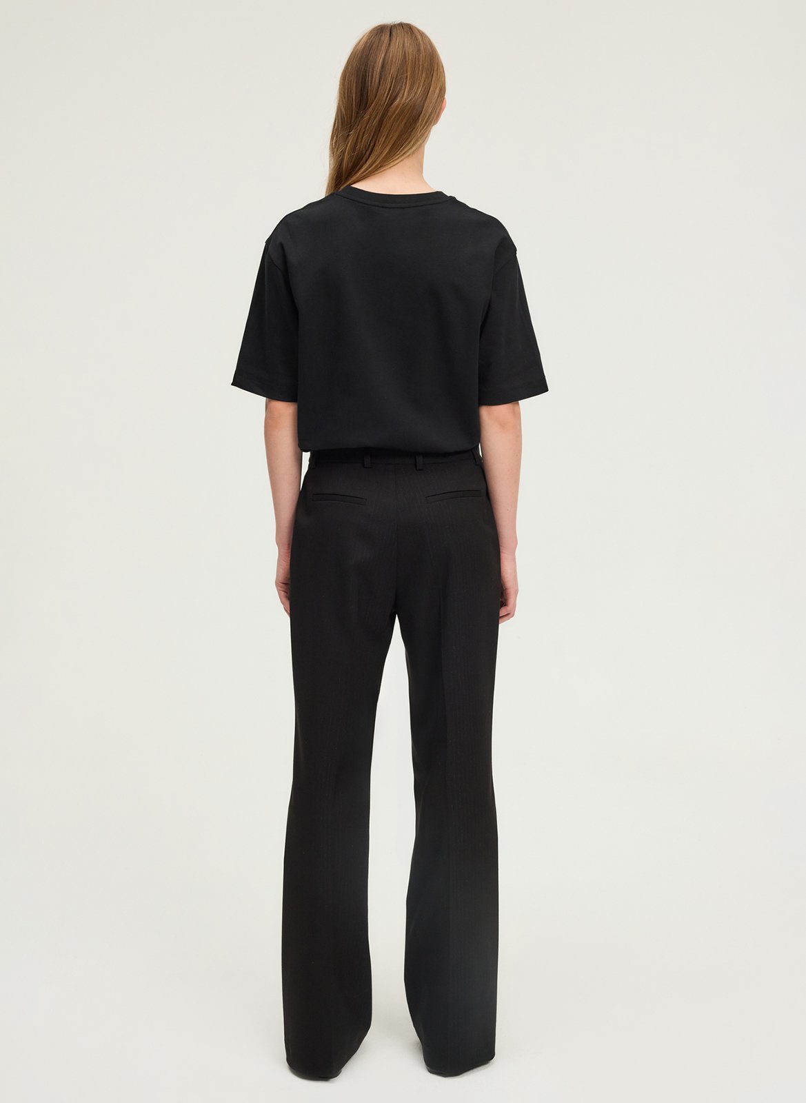 Carrot trousers PABLO Black