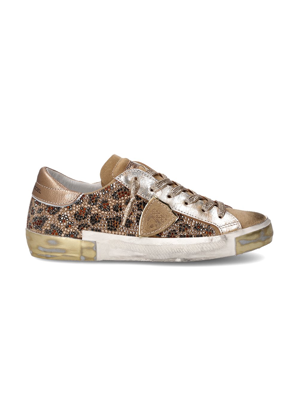 Tennis sneakers PHILIPPE MODEL Golden