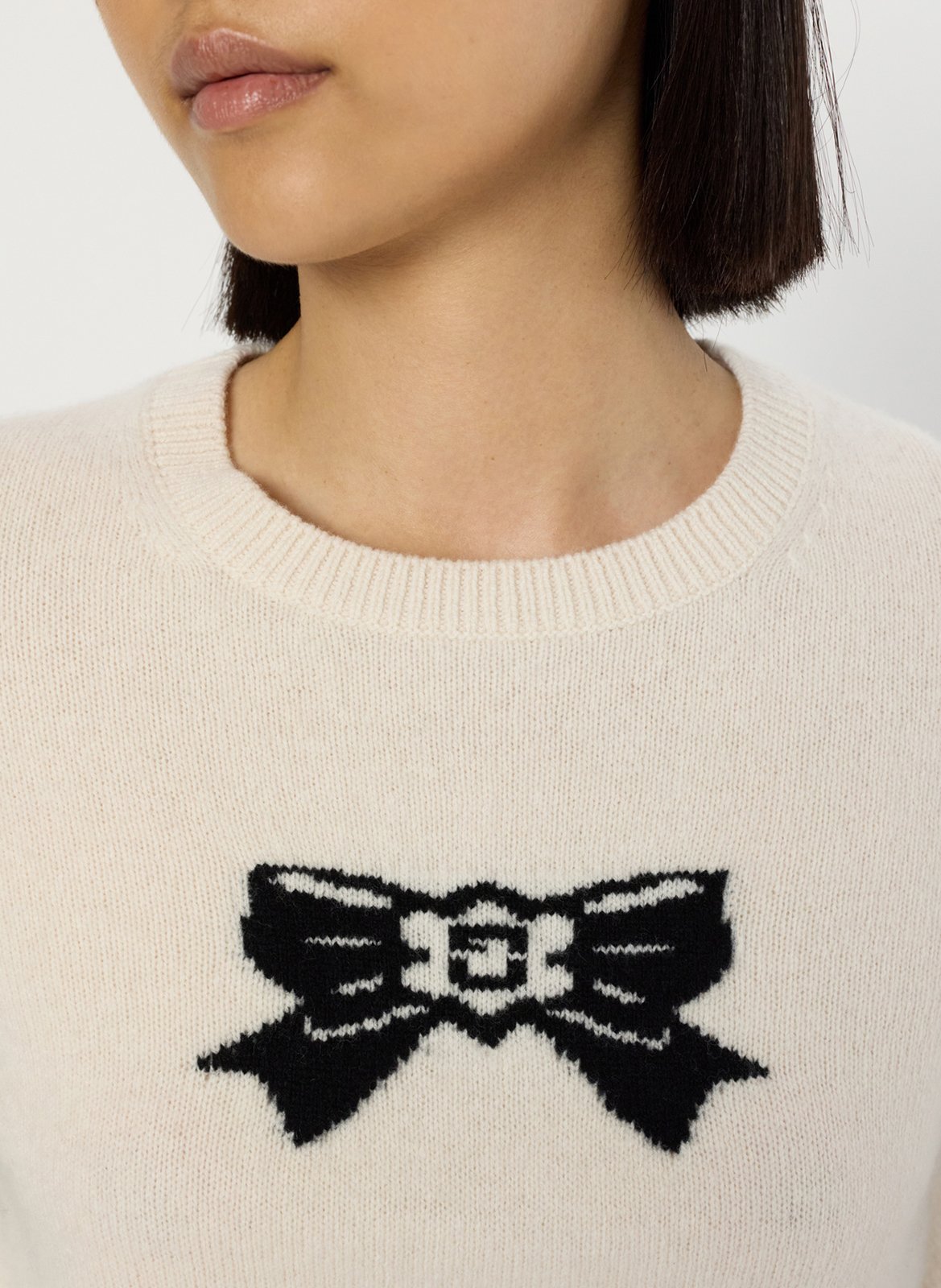 Gestreepte wollen trui GERARD DAREL Beige